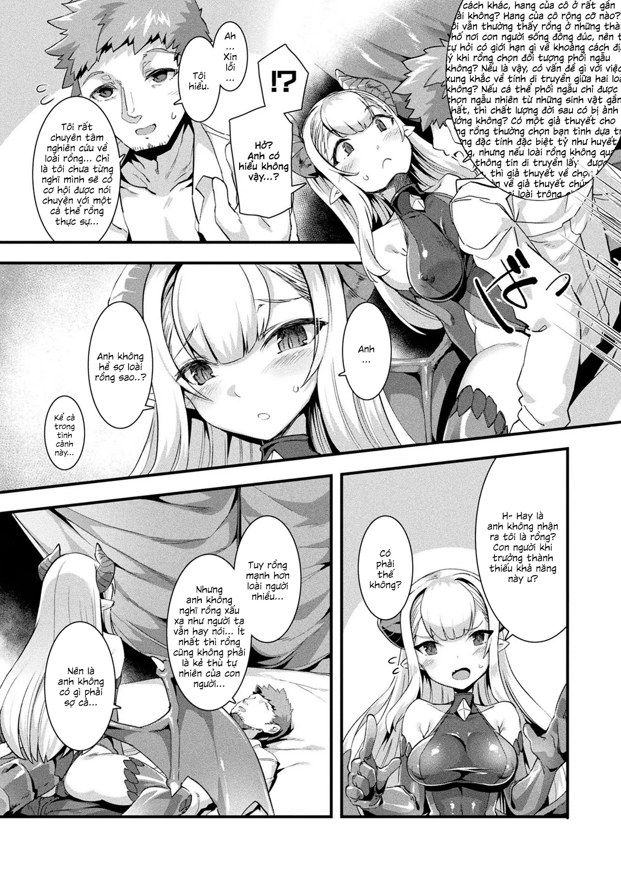 HentaiVN.net - Ảnh 3 - Nàng rồng mang đi [Tsuresari Dragon] - Oneshot