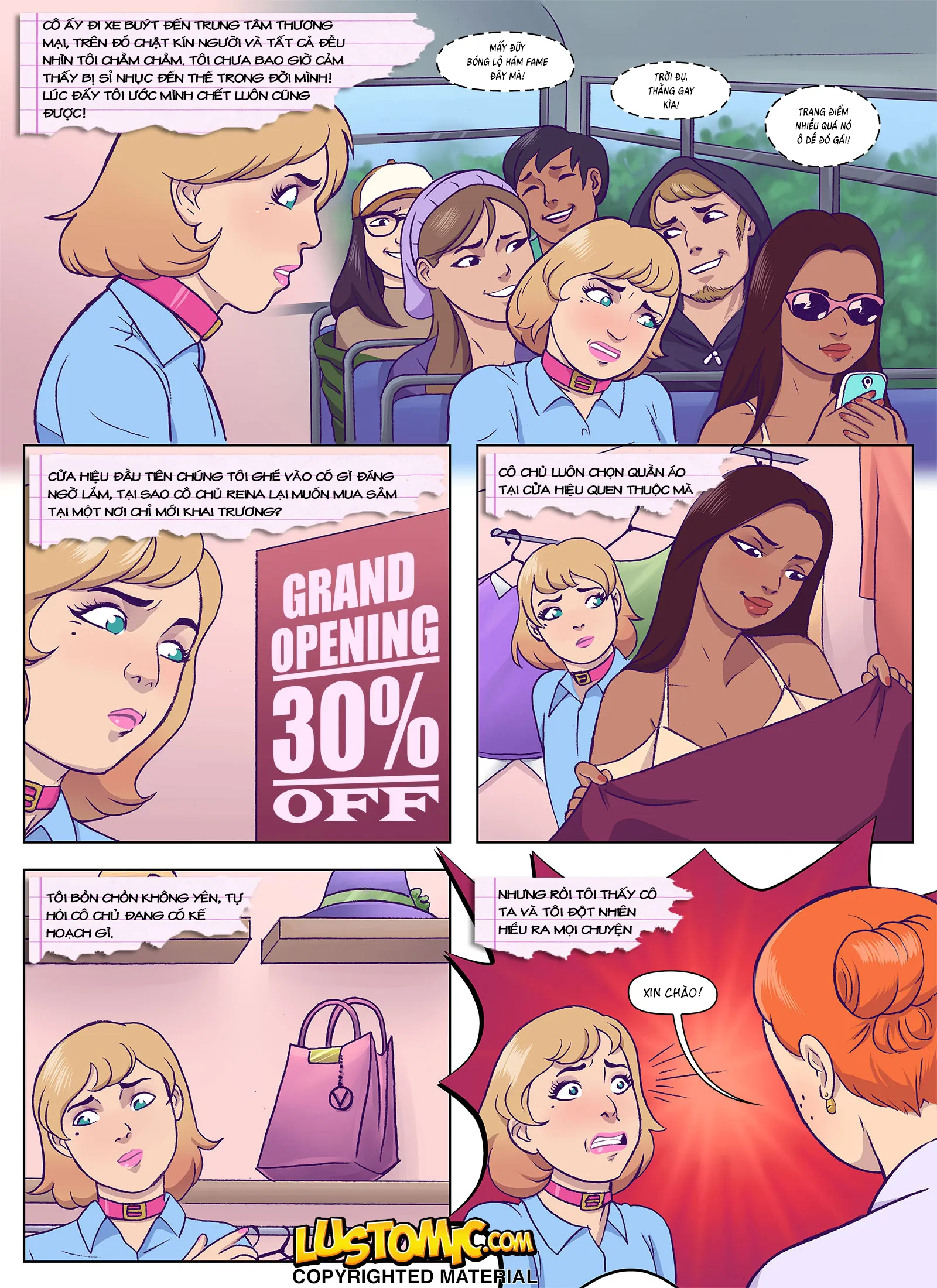 HentaiVN.net - Ảnh 4 - Mua sắm cùng cô chủ [Shopping with Reina] - Oneshot
