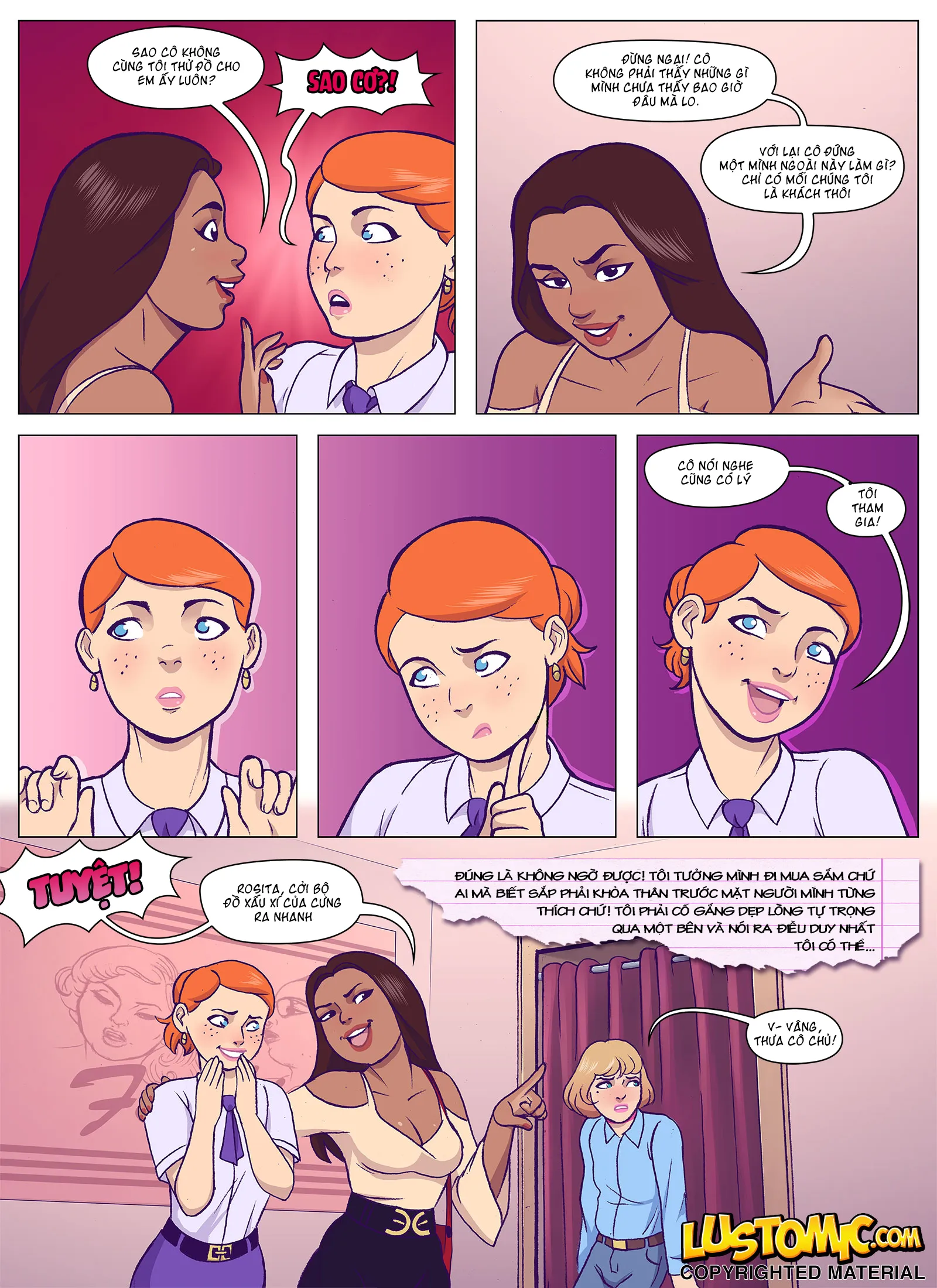 HentaiVN.net - Ảnh 7 - Mua sắm cùng cô chủ [Shopping with Reina] - Oneshot