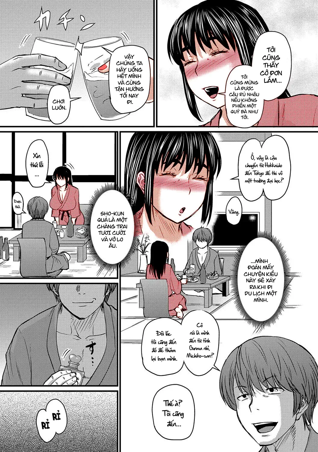 HentaiVN.net - Ảnh 7 - Chuyến du lịch một mình của mẹ [Okaa-San No Hitoritabi ; Mom’s Solo Trip ; Mom’s Solo Trip (COMIC Masyo 2021-10) [English] [Digital] 50% Colored] - Oneshot