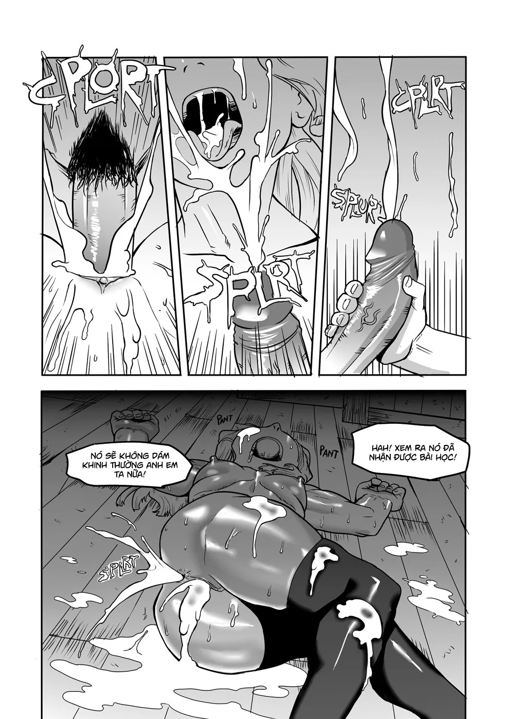 HentaiVN.net - Ảnh 4 - Nữ hoàng Amazone [Death by Snu-Snu] - Không che