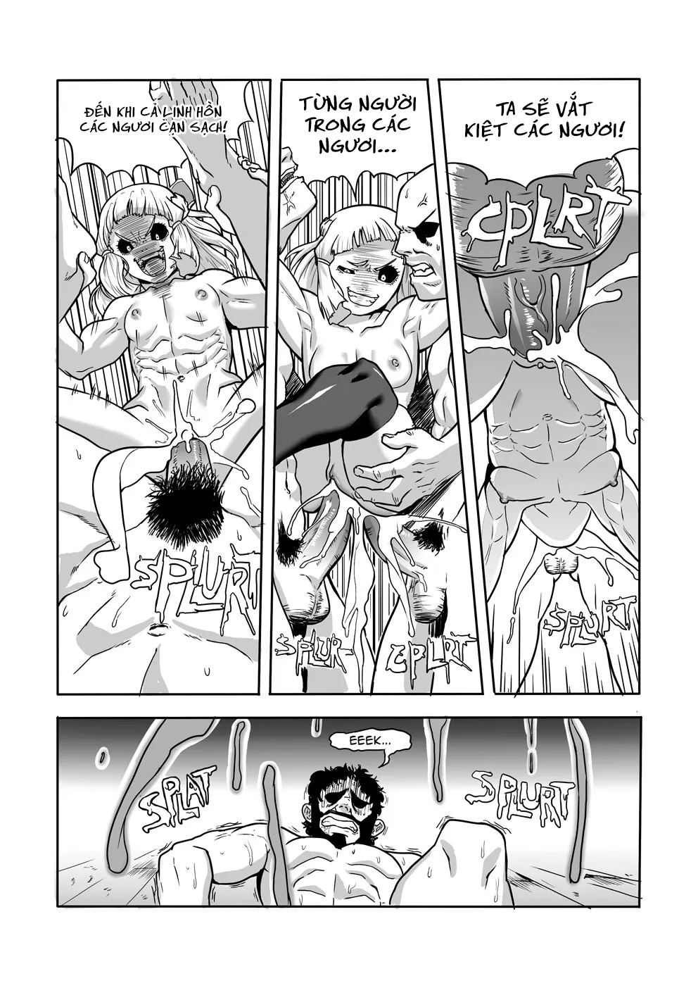 HentaiVN.net - Ảnh 6 - Nữ hoàng Amazone [Death by Snu-Snu] - Không che