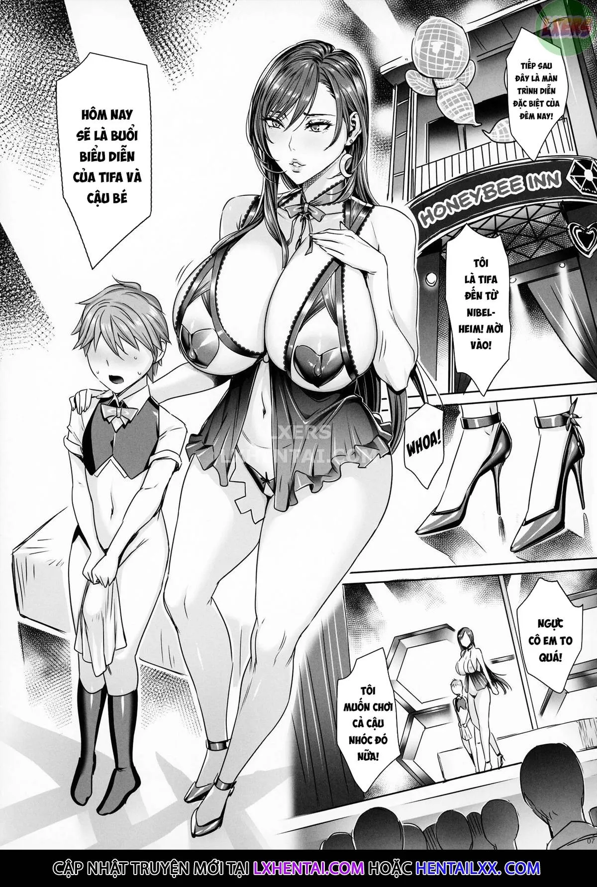 HentaiVN.net - Ảnh 8 - Wall Market No Jyou Mitsubachi No Yakata Sei Houji Hen [The Whore Of Wall Market - Providing Sexual Service At The Honey Bee Inn] - Oneshot