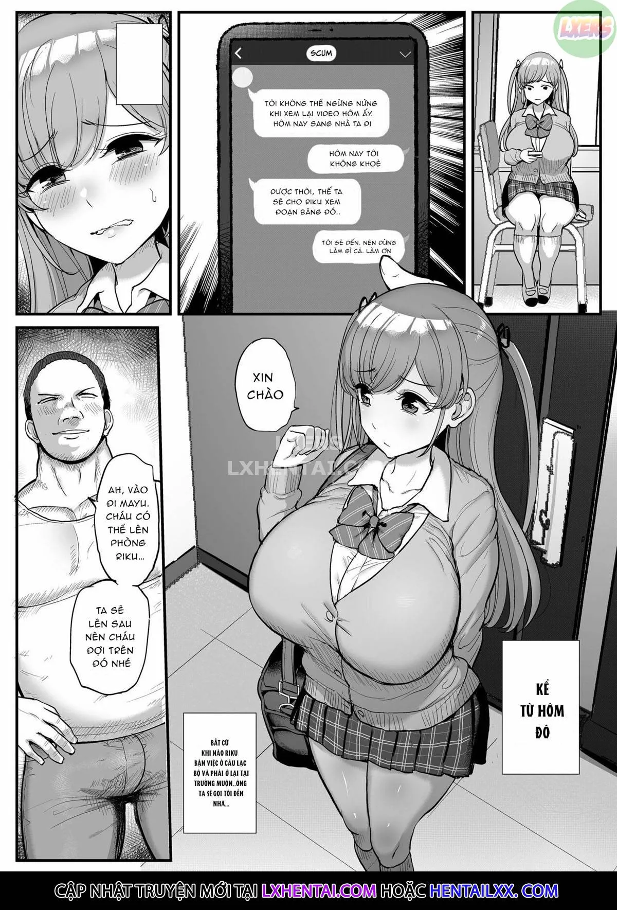 HentaiVN.net - Ảnh 21 - Minimum Kanojo Wa Oyaji No Seidorei - Oneshot