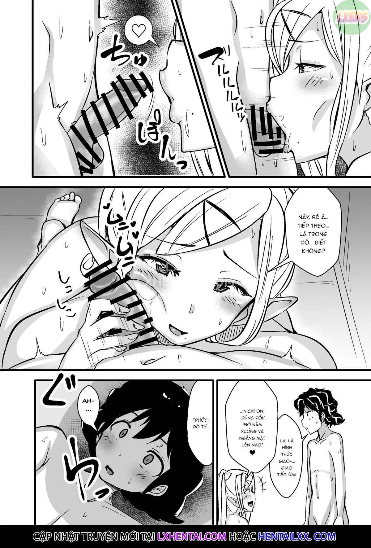 HentaiVN.net - Ảnh 19 - Inter-Species Homestay [Ishukan Homestay ~Elf Oyako to no Amaai Seikatsu~] - Oneshot