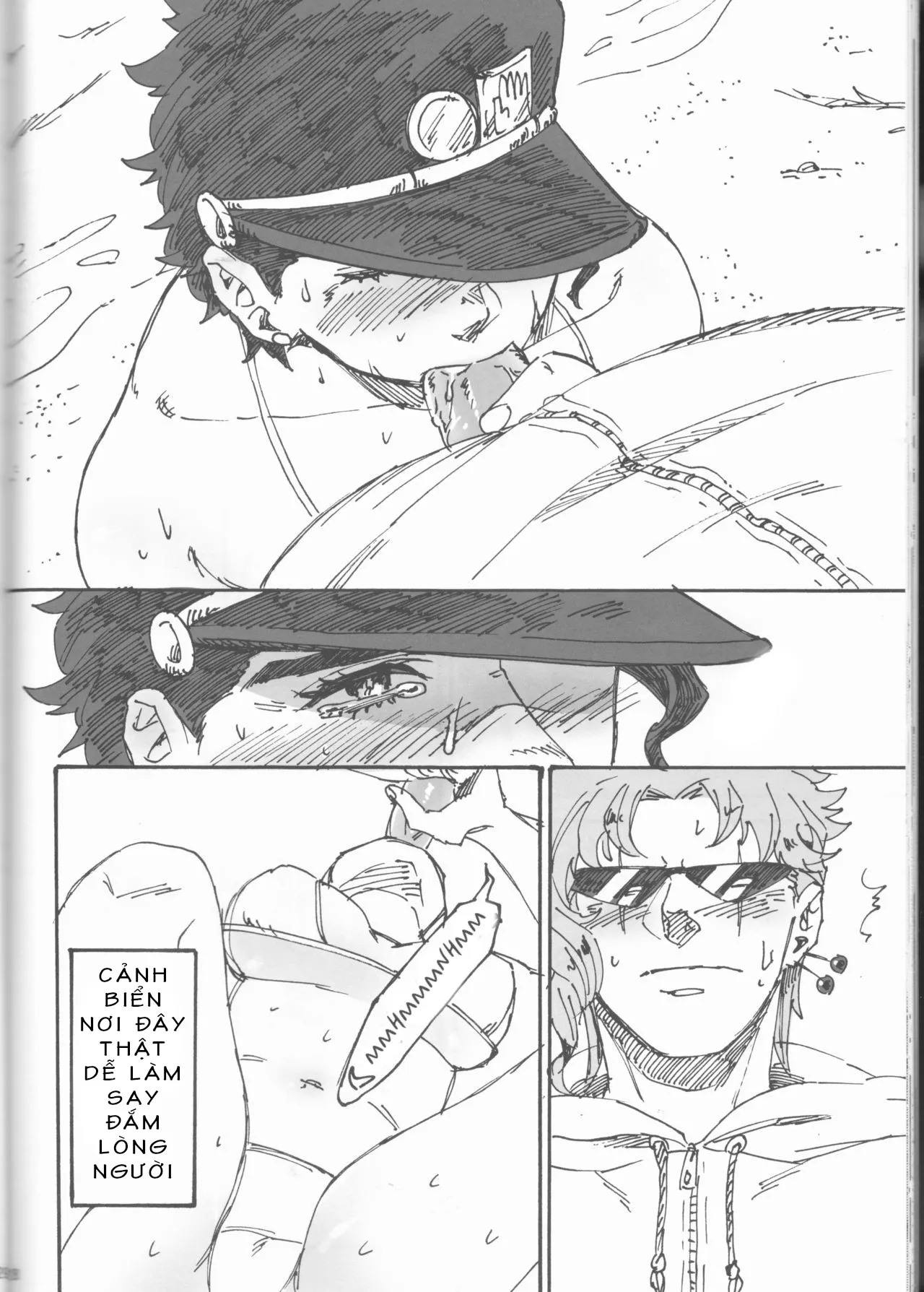 HentaiVN.net - Ảnh 26 - Kì nghỉ mát riêng tư của Jotaro [Private beach ; プライベートビーチ] - Oneshot
