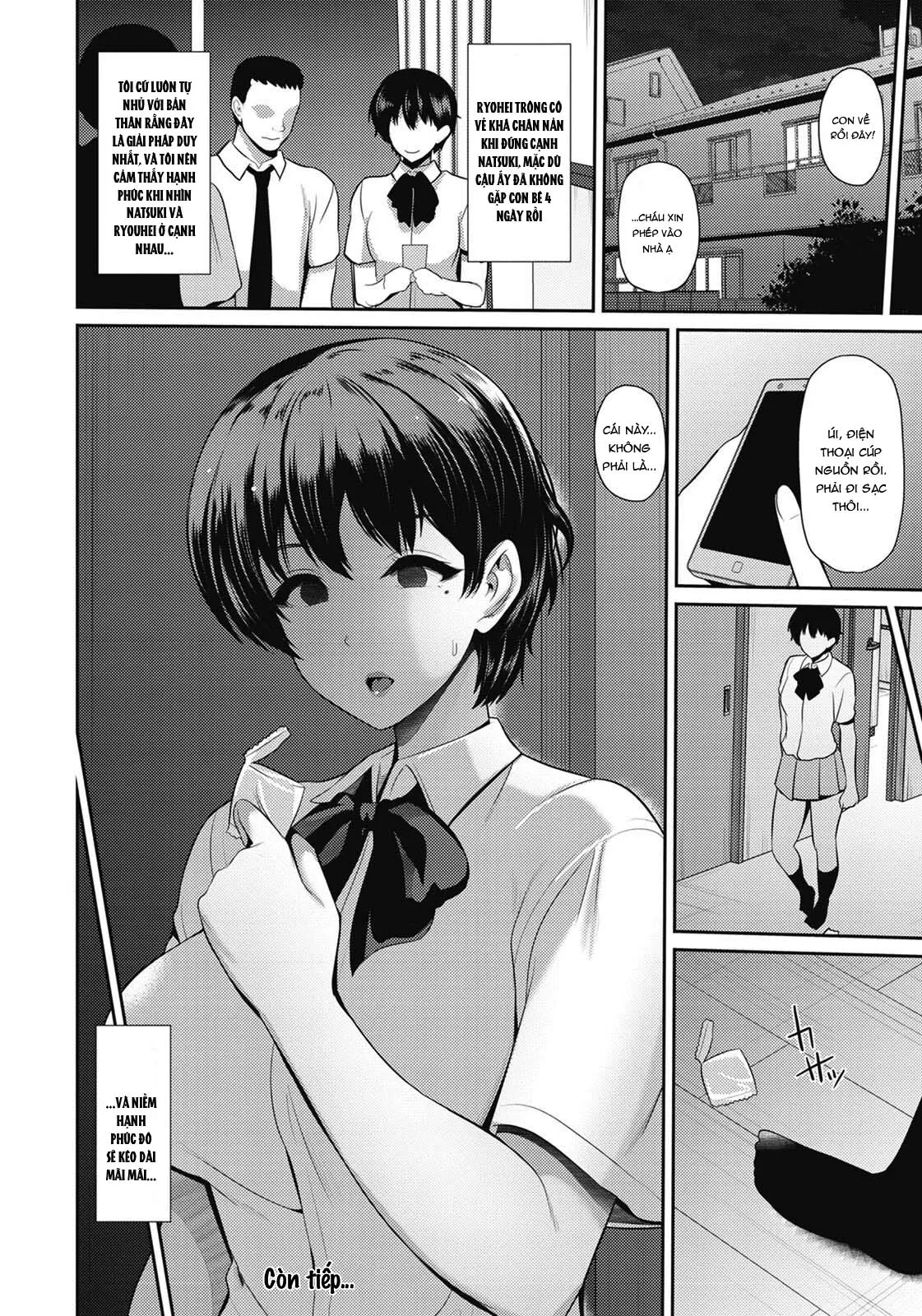 HentaiVN.net - Ảnh 22 - Oyako to Seiai [母娘と性愛] - Oneshot.