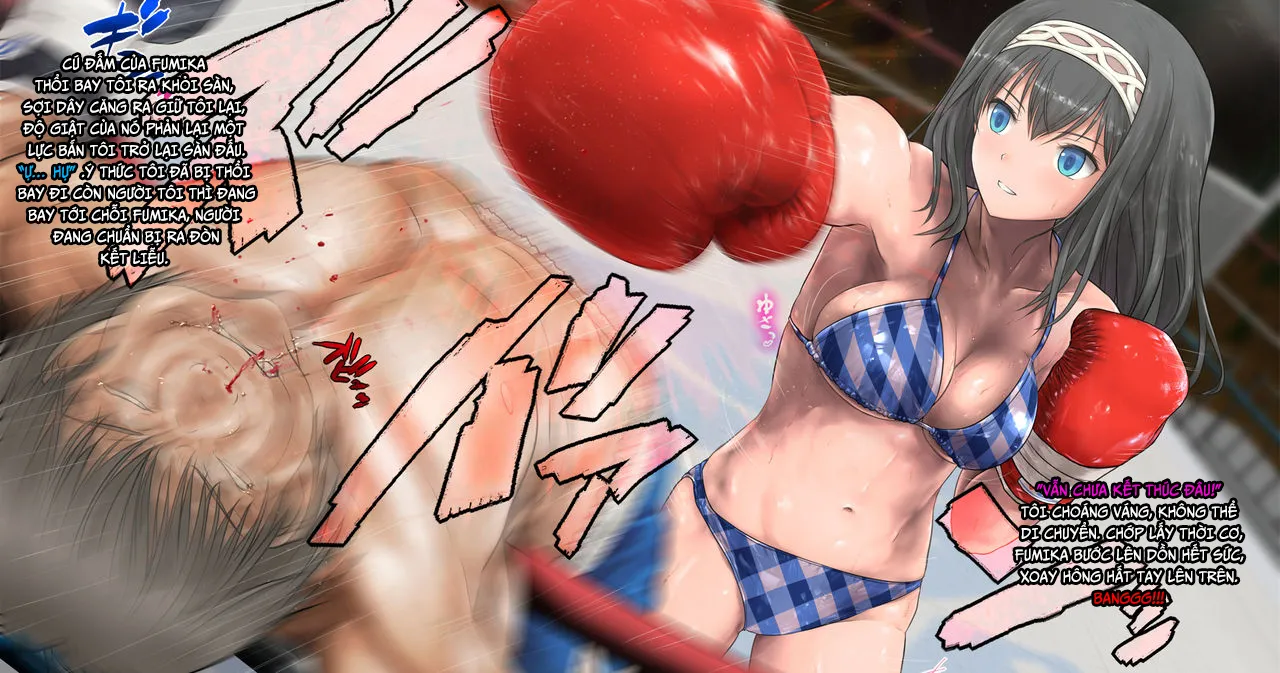 HentaiVN.net - Ảnh 3 - Fumika to Boxing, Shiyo side:M [文香とボクシング、しよっ side:M] - Part 1.4 End