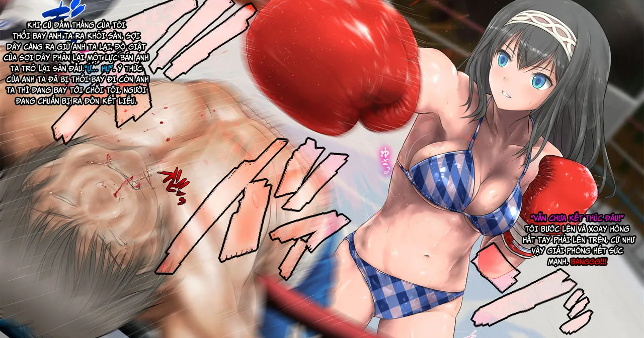 HentaiVN.net - Ảnh 4 - Fumika to Boxing, Shiyo side:M [文香とボクシング、しよっ side:M] - Part 1.4 End