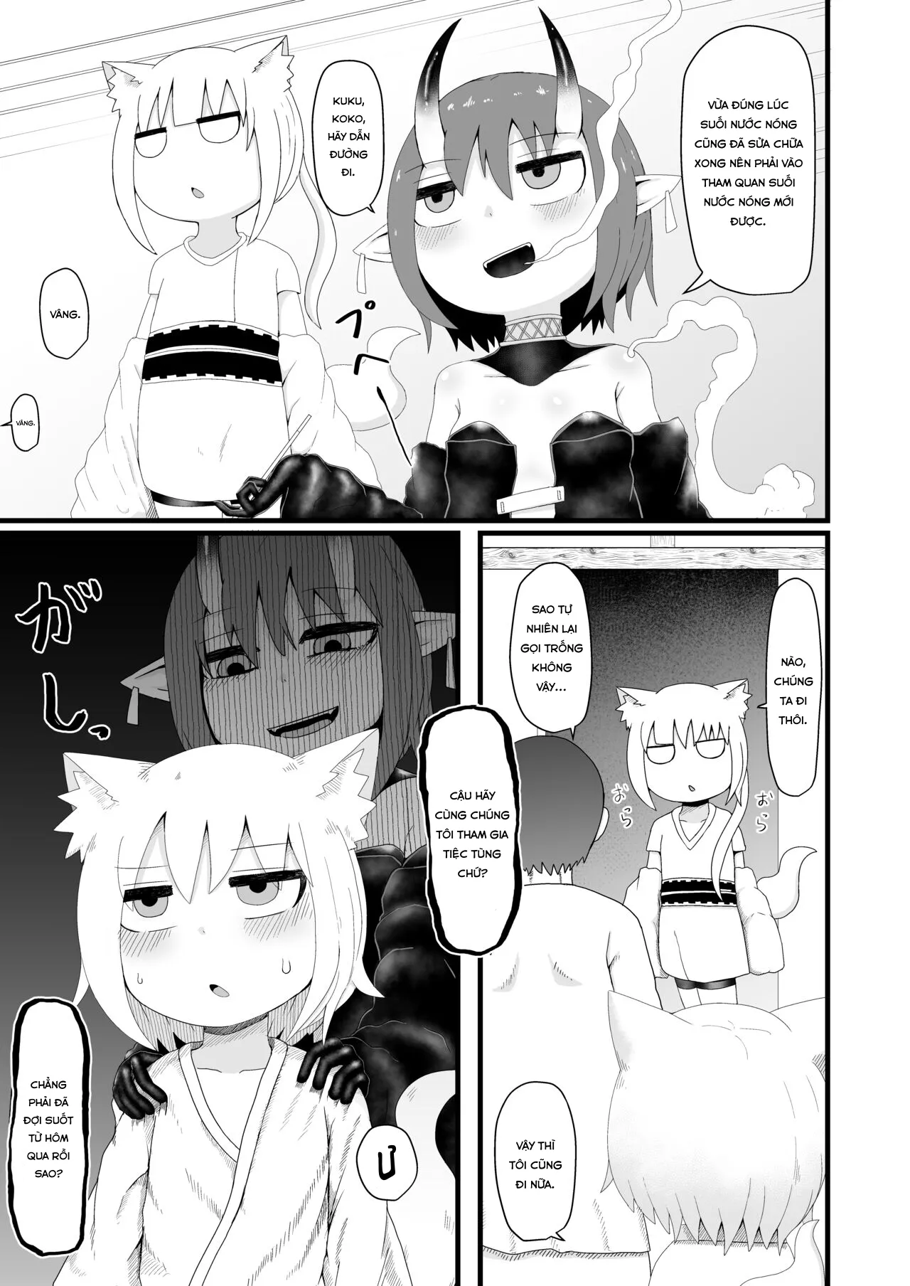 HentaiVN.net - Ảnh 8 - Loli Baba Okaa-san wa Oshi ni Yowai 6 [ロリババお義母さんは押しに弱い6] - Chap 1