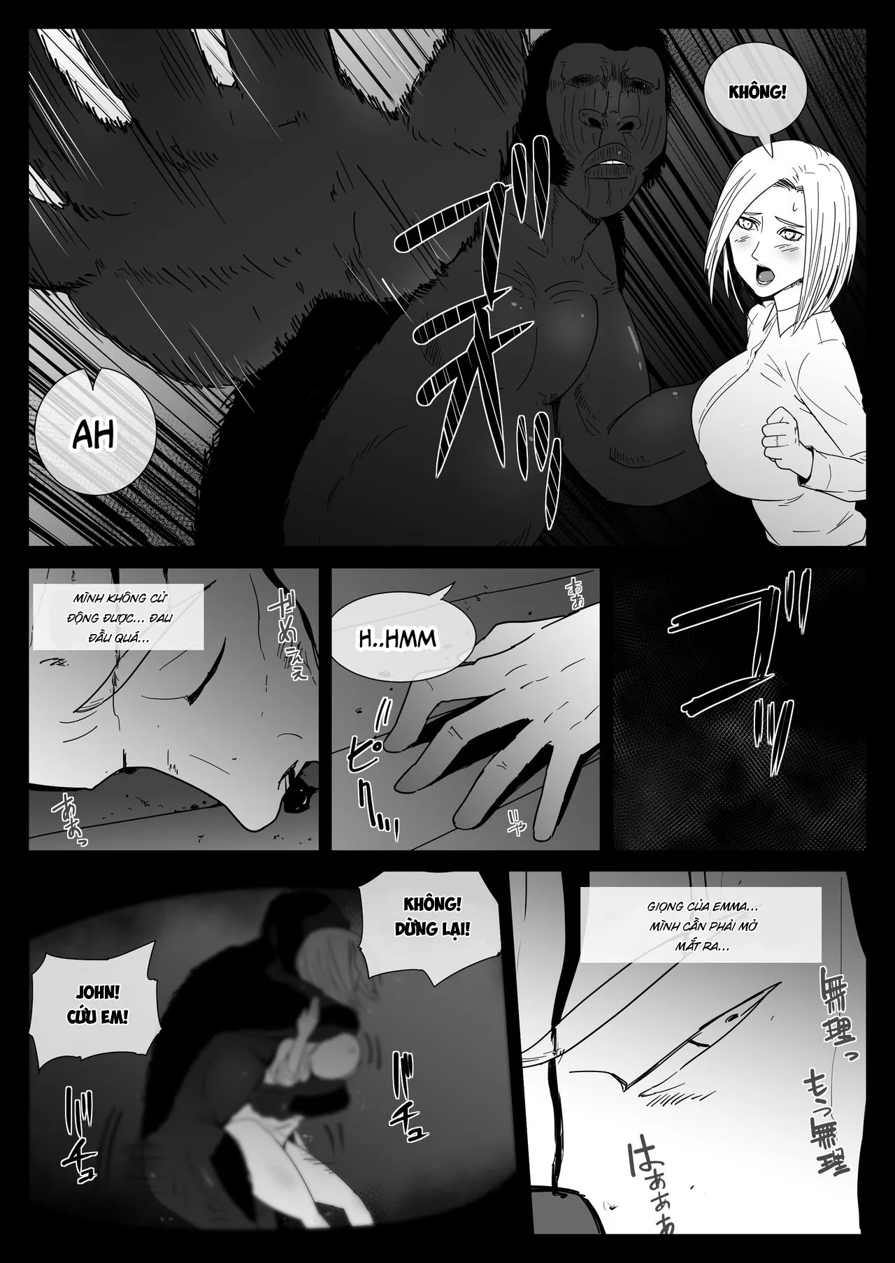 HentaiVN.net - Ảnh 16 - Rừng già thiếu phụ nữ [The Jungle Needs Women, メスが不足した森では人間のメスが襲われる] - Oneshot