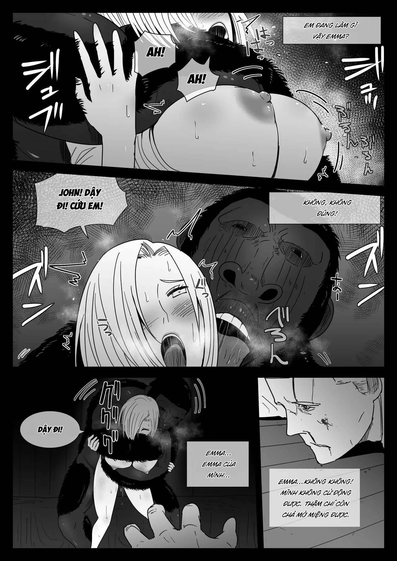 HentaiVN.net - Ảnh 18 - Rừng già thiếu phụ nữ [The Jungle Needs Women, メスが不足した森では人間のメスが襲われる] - Oneshot