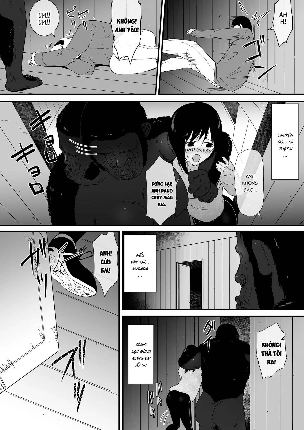 HentaiVN.net - Ảnh 30 - Rừng già thiếu phụ nữ [The Jungle Needs Women, メスが不足した森では人間のメスが襲われる] - Oneshot