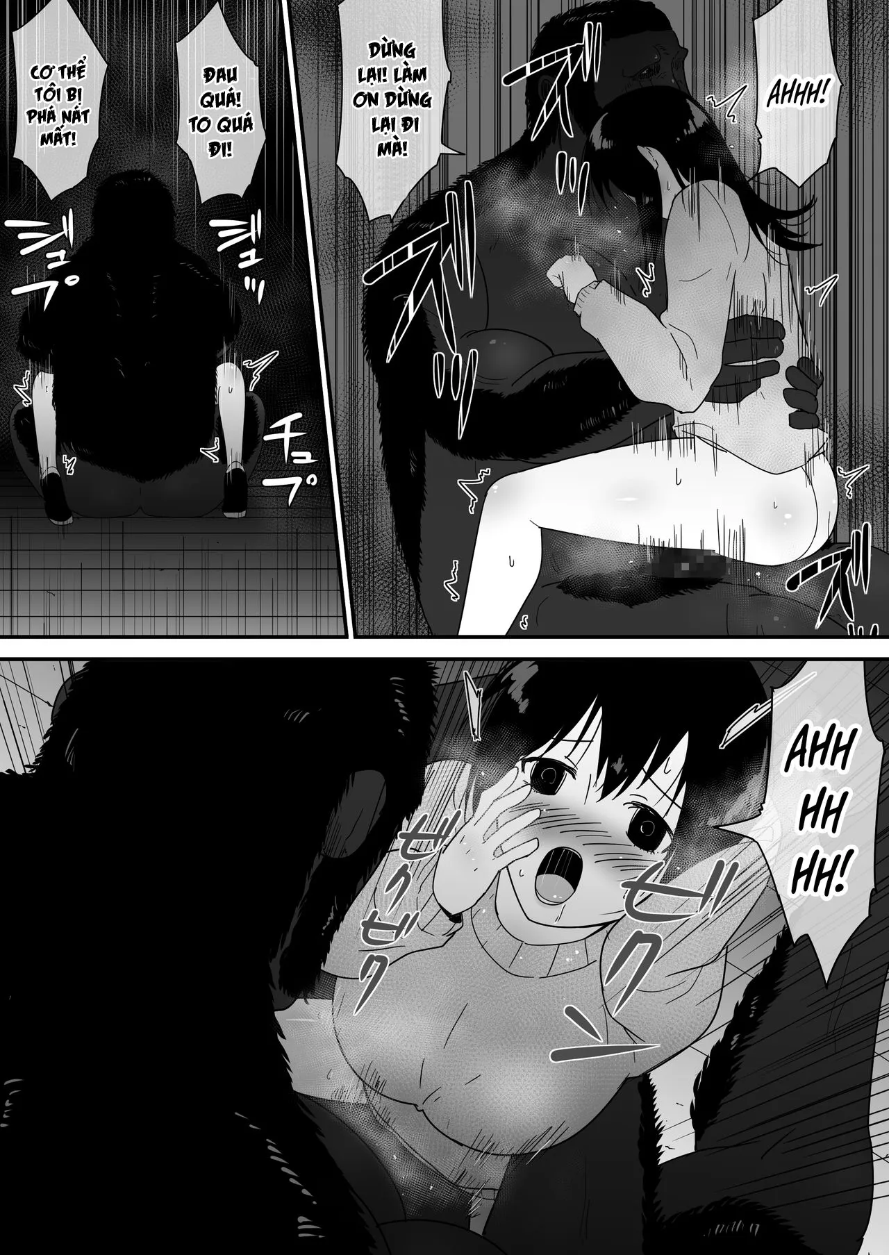 HentaiVN.net - Ảnh 38 - Rừng già thiếu phụ nữ [The Jungle Needs Women, メスが不足した森では人間のメスが襲われる] - Oneshot