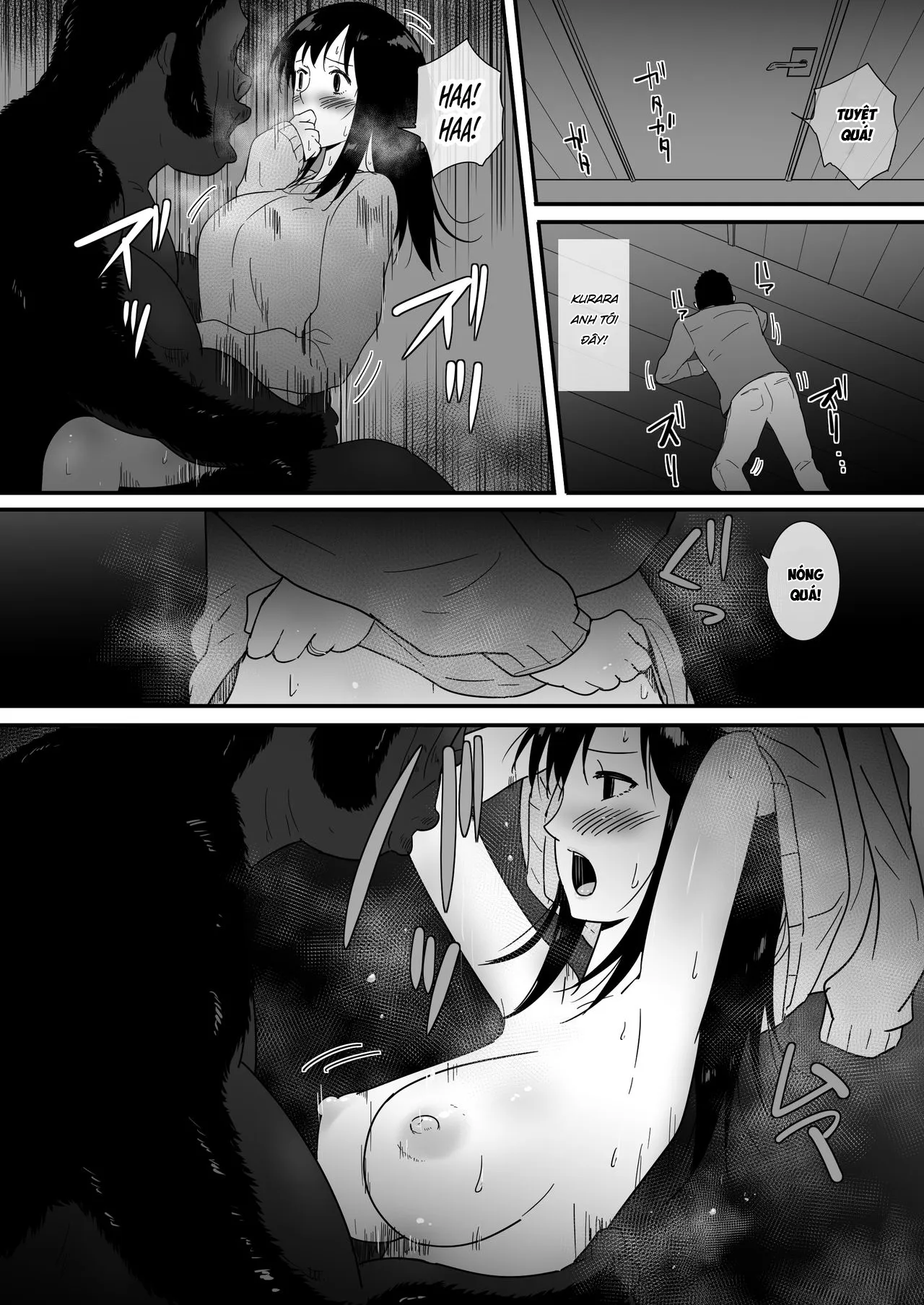 HentaiVN.net - Ảnh 39 - Rừng già thiếu phụ nữ [The Jungle Needs Women, メスが不足した森では人間のメスが襲われる] - Oneshot