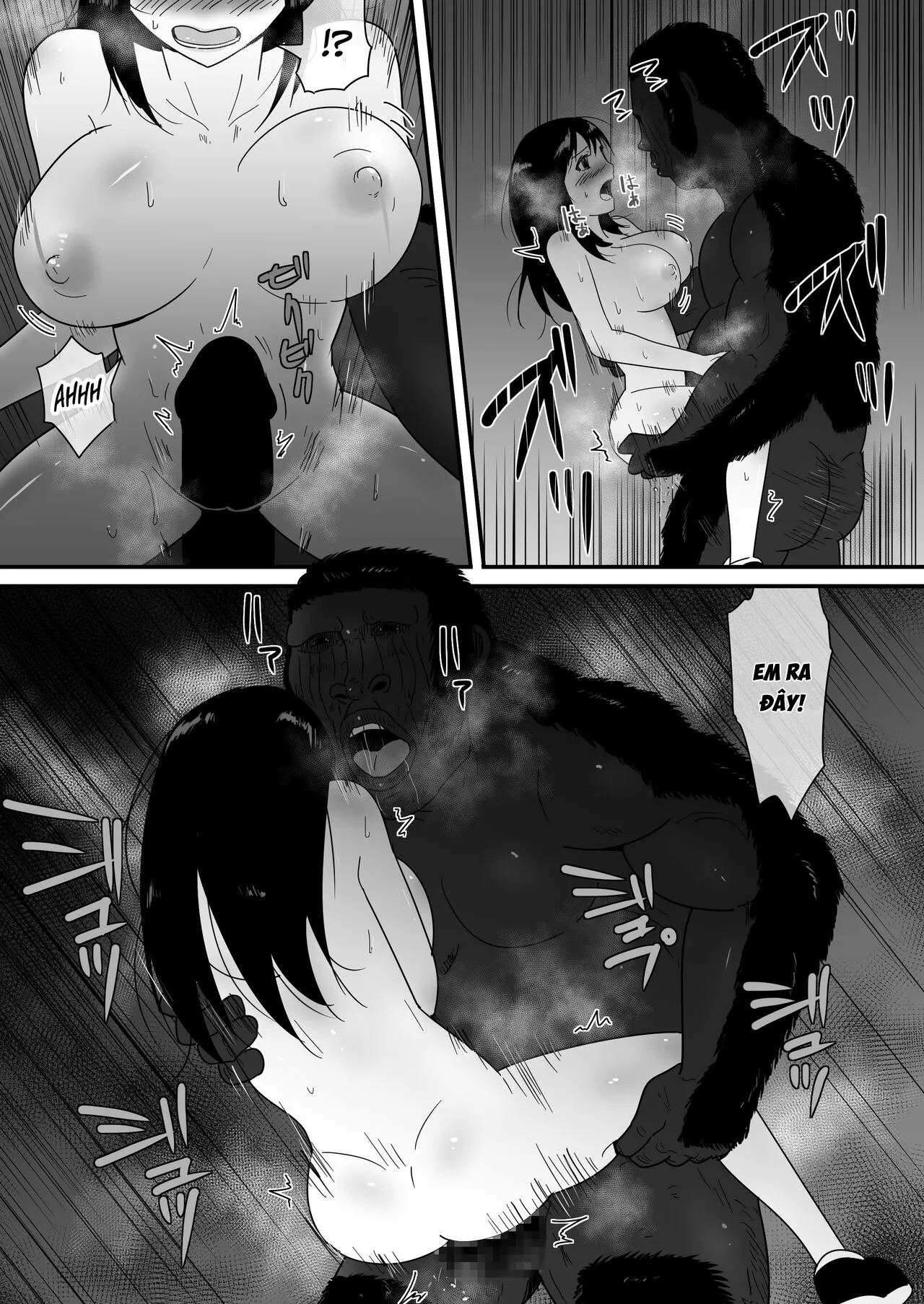 HentaiVN.net - Ảnh 43 - Rừng già thiếu phụ nữ [The Jungle Needs Women, メスが不足した森では人間のメスが襲われる] - Oneshot