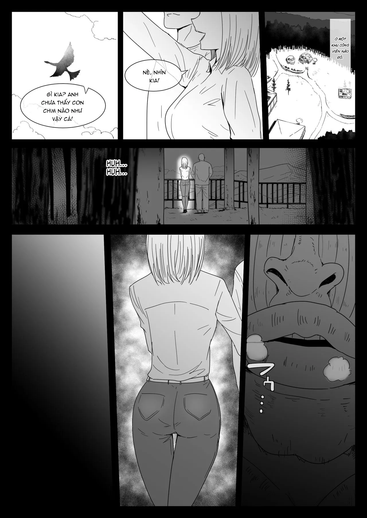 HentaiVN.net - Ảnh 5 - Rừng già thiếu phụ nữ [The Jungle Needs Women, メスが不足した森では人間のメスが襲われる] - Oneshot