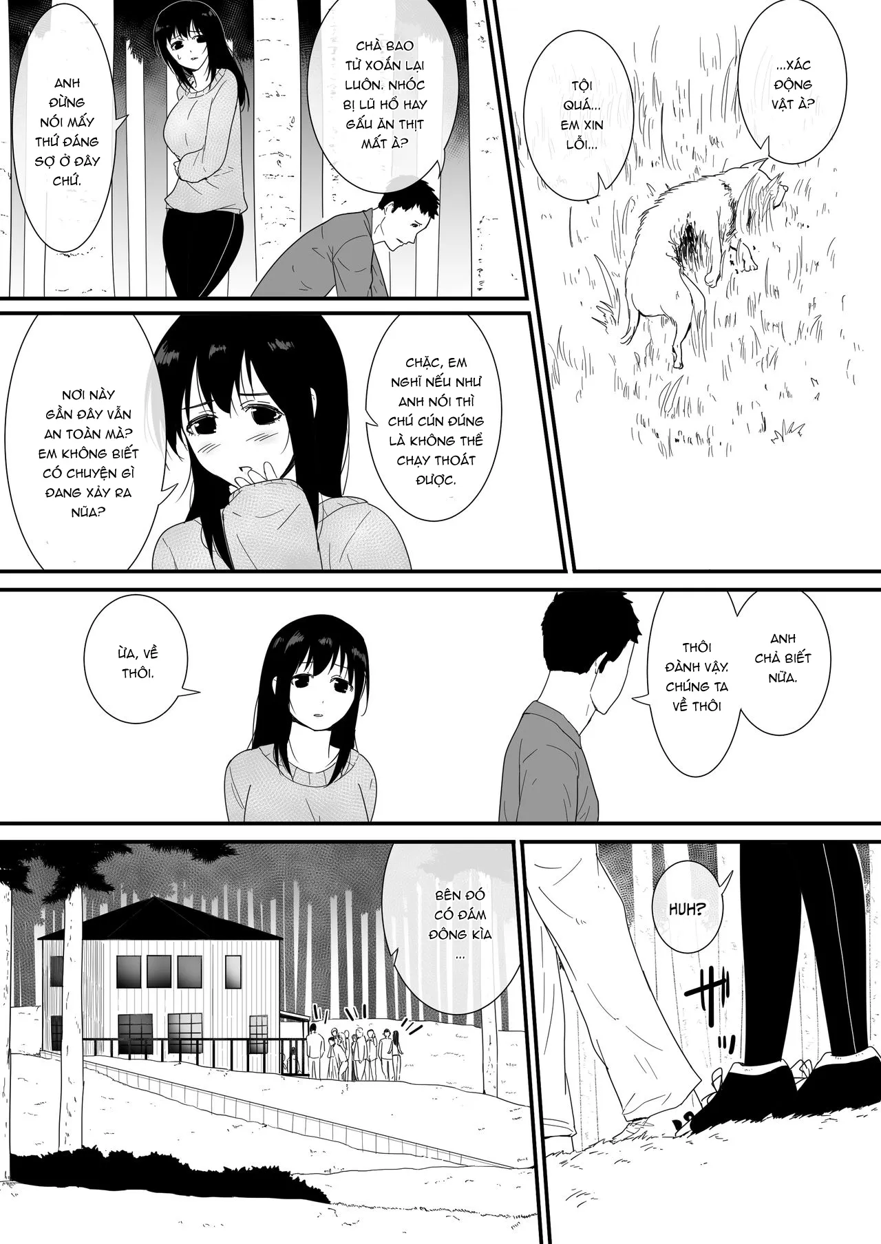 HentaiVN.net - Ảnh 9 - Rừng già thiếu phụ nữ [The Jungle Needs Women, メスが不足した森では人間のメスが襲われる] - Oneshot