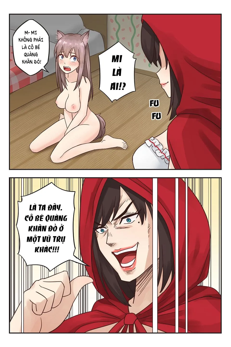 HentaiVN.net - Ảnh 6 - Những Câu Chuyện Cổ Tích - Chap 1. Cô bé quàng khăn đỏ