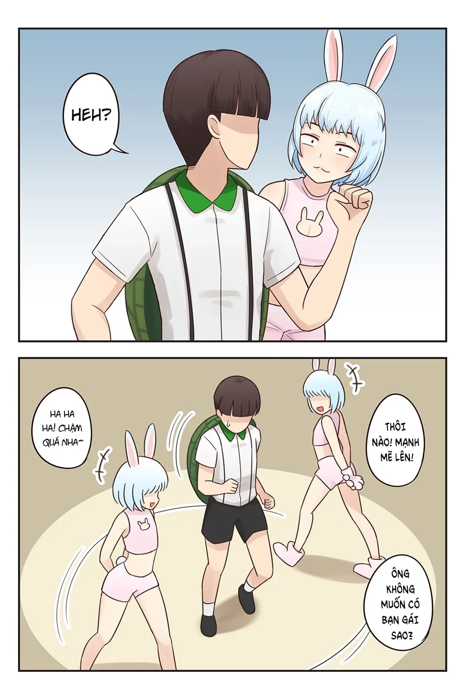 HentaiVN.net - Ảnh 5 - Những Câu Chuyện Cổ Tích - Chap 2. Rùa và Thỏ