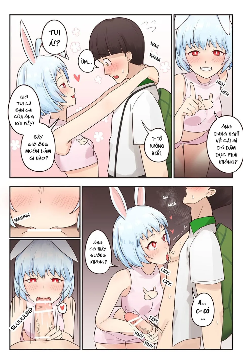 HentaiVN.net - Ảnh 8 - Những Câu Chuyện Cổ Tích - Chap 2. Rùa và Thỏ