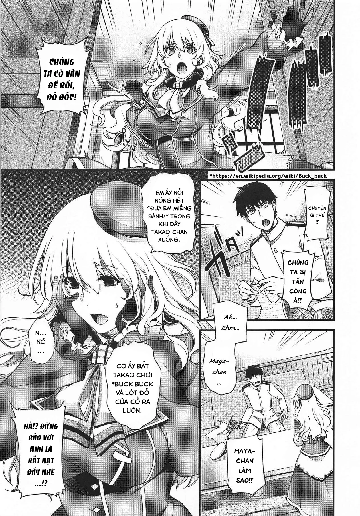 HentaiVN.net - Ảnh 4 - Onegai Teitoku! (Kantai Collection -KanColle-) - Oneshot