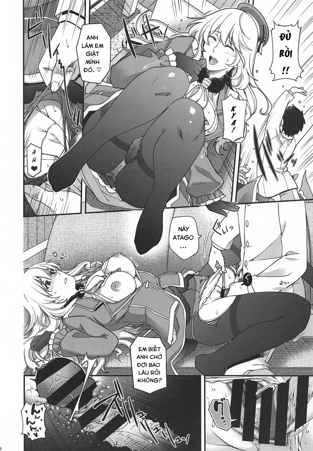 HentaiVN.net - Ảnh 9 - Onegai Teitoku! (Kantai Collection -KanColle-) - Oneshot