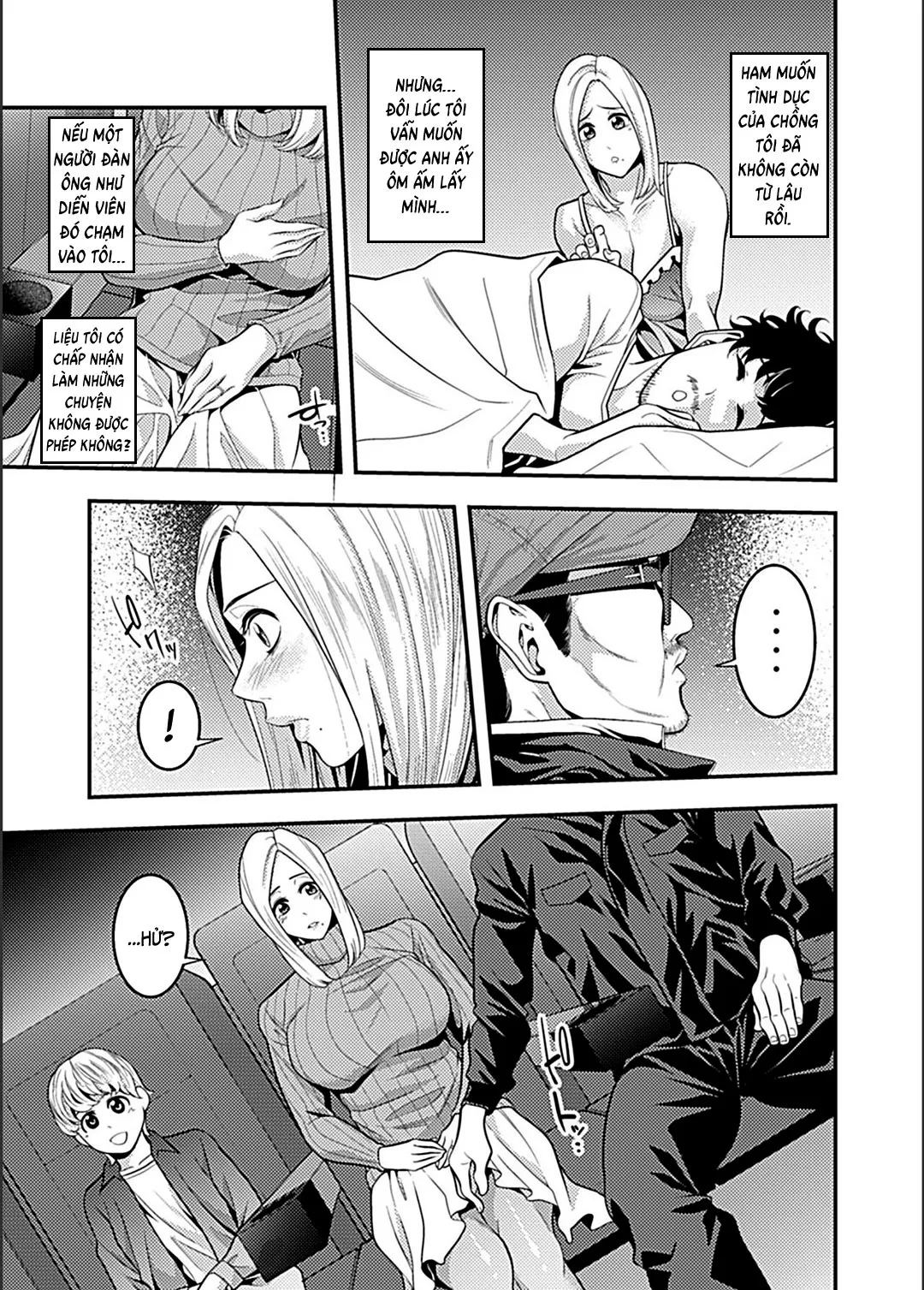 HentaiVN.net - Ảnh 5 - Lên đỉnh trong rạp phim [Climaxing At The Movies; Eigakan De Zecchousarete...] - Oneshot