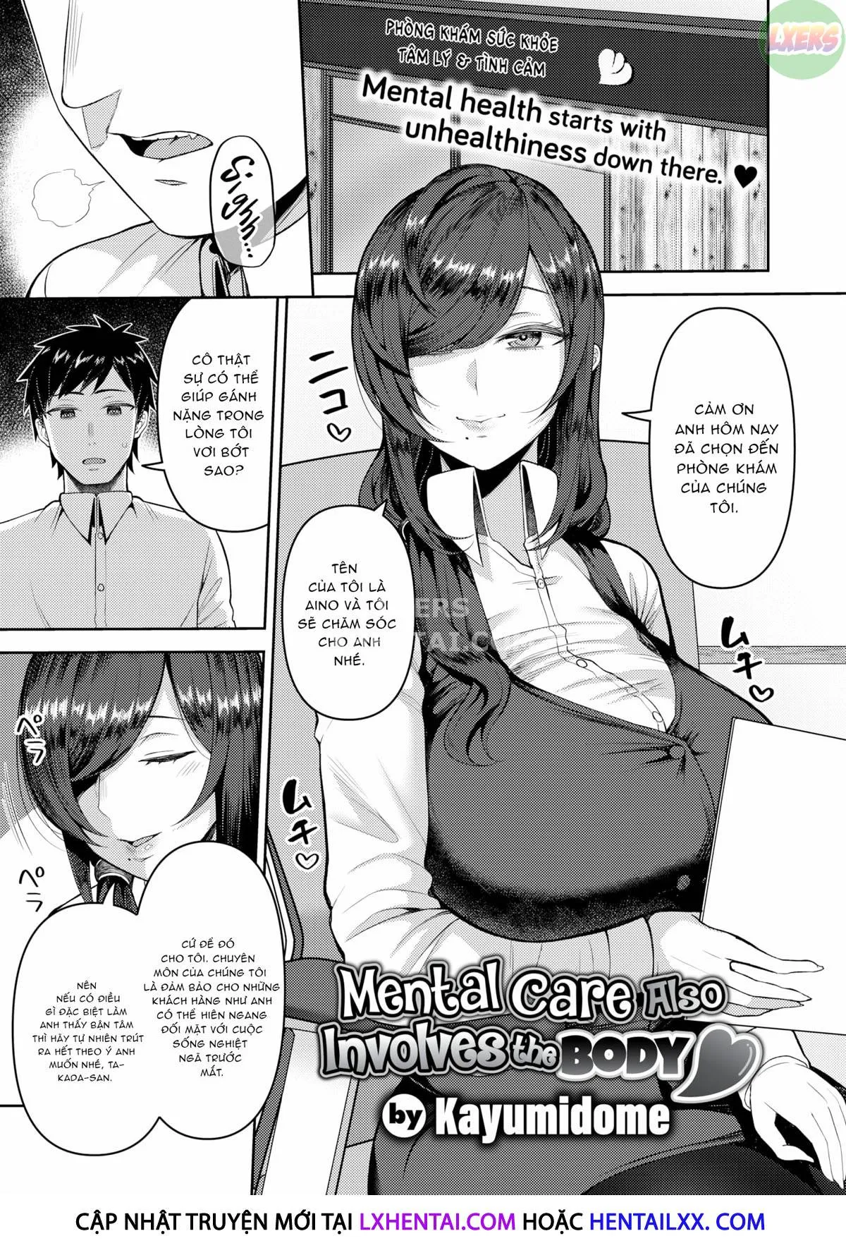 HentaiVN.net - Ảnh 4 - Phòng khám Tâm lý & Sức khỏe - Oneshot
