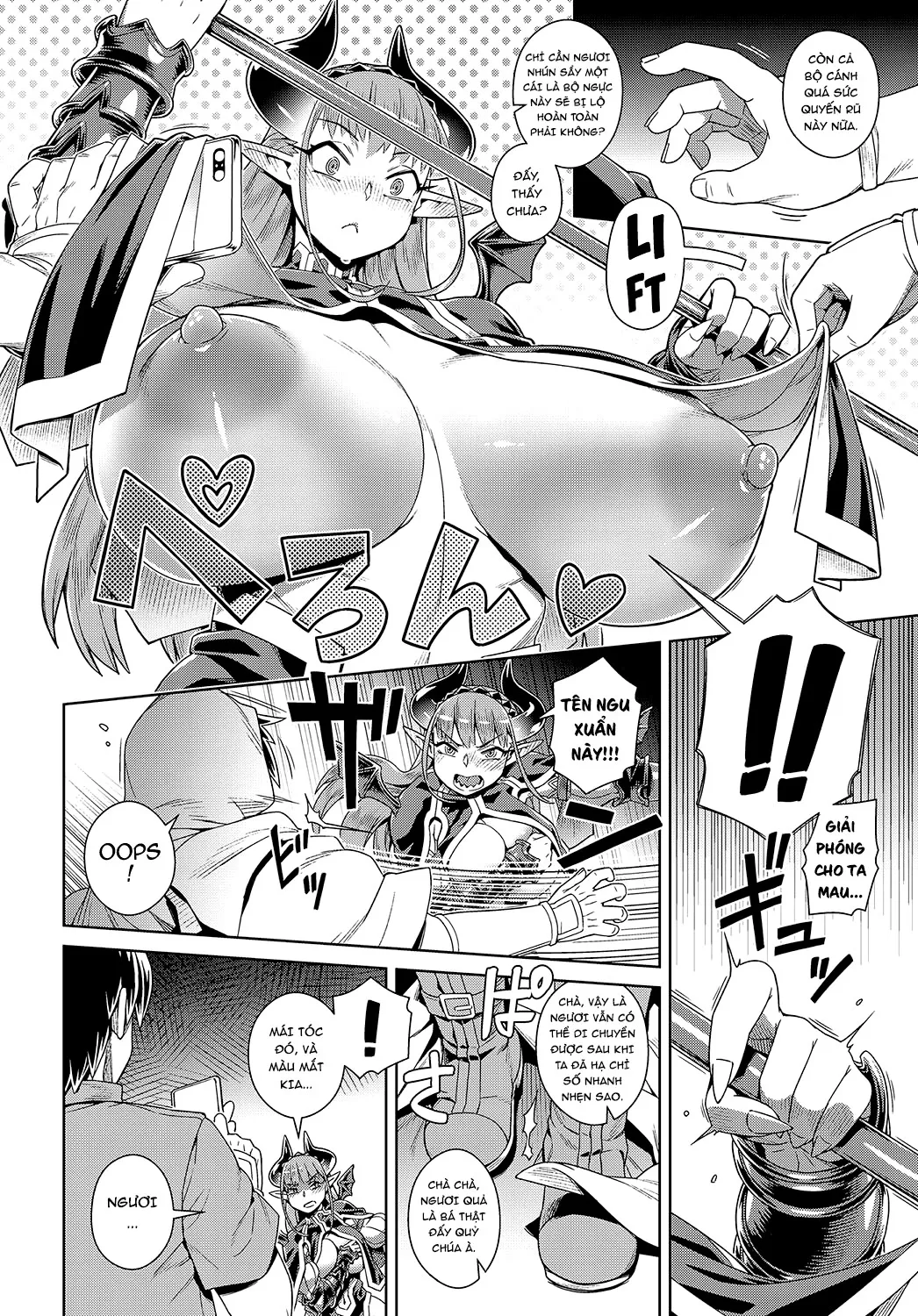 HentaiVN.net - Ảnh 8 - The Demon Queen Can't Escape [The Demon Queen Can't Escape Bonus; Maou-sama wa Nigerarenai Tokuten] - Oneshot