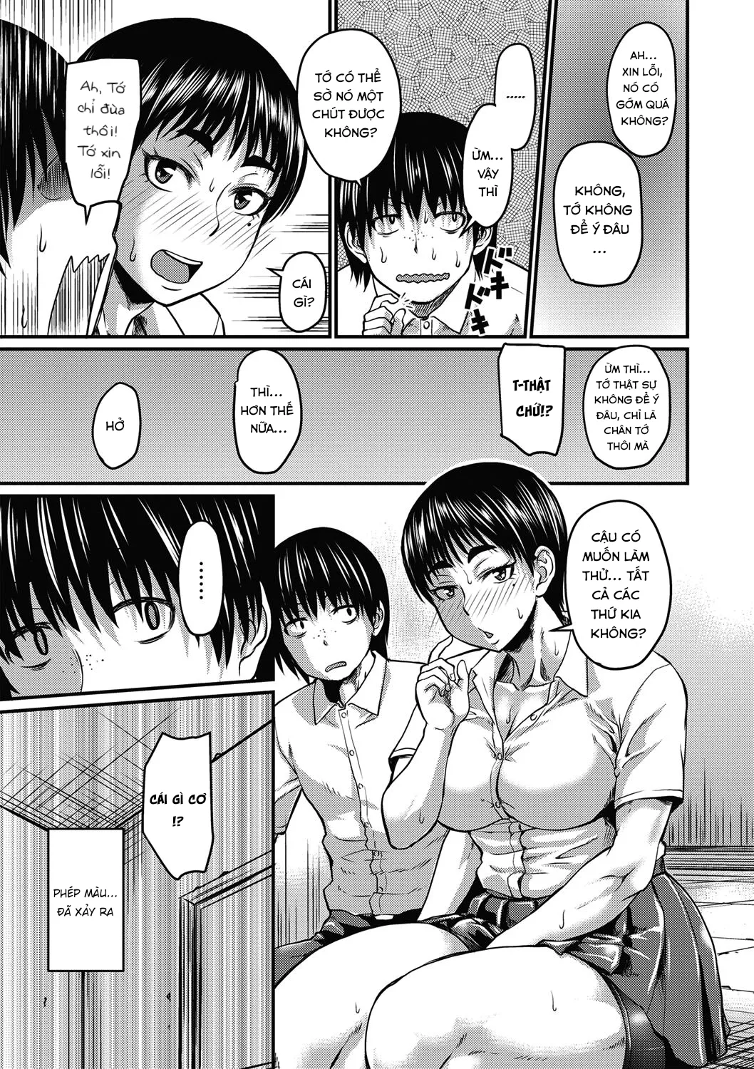 HentaiVN.net - Ảnh 6 - Cặp chân dày và khỏe là rất đẹp [Bikyaku to wa Futoku Takumashiku, Thick and Strong Legs are Beautiful] - Oneshot