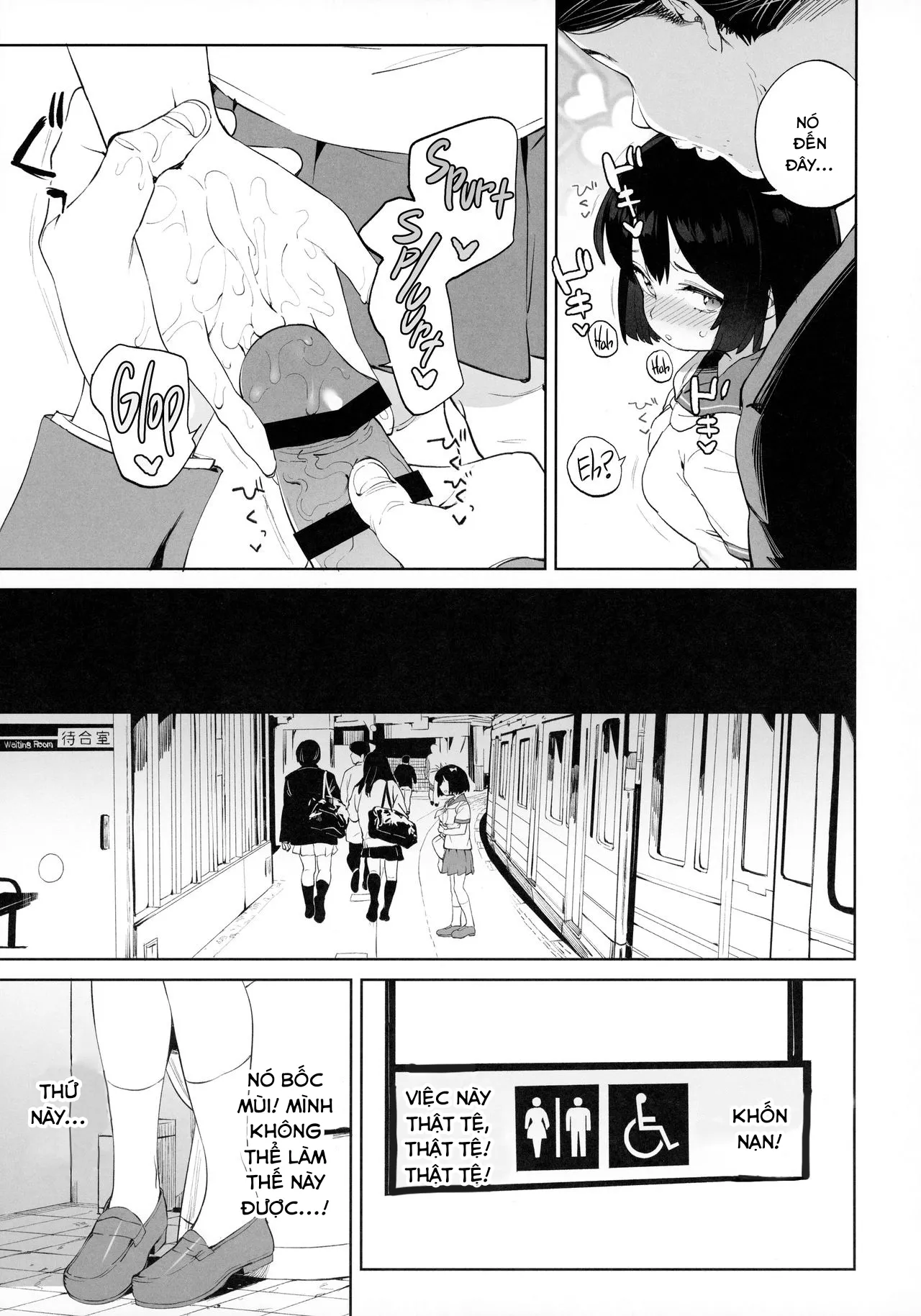 HentaiVN.net - Ảnh 15 - Chinpo no Dekasa de shika Otoko no Kachi ga Wakaranaku Natta [A ...Girl... Who Determines The Value of Men Based On The Size Of Their Dicks] - Oneshot