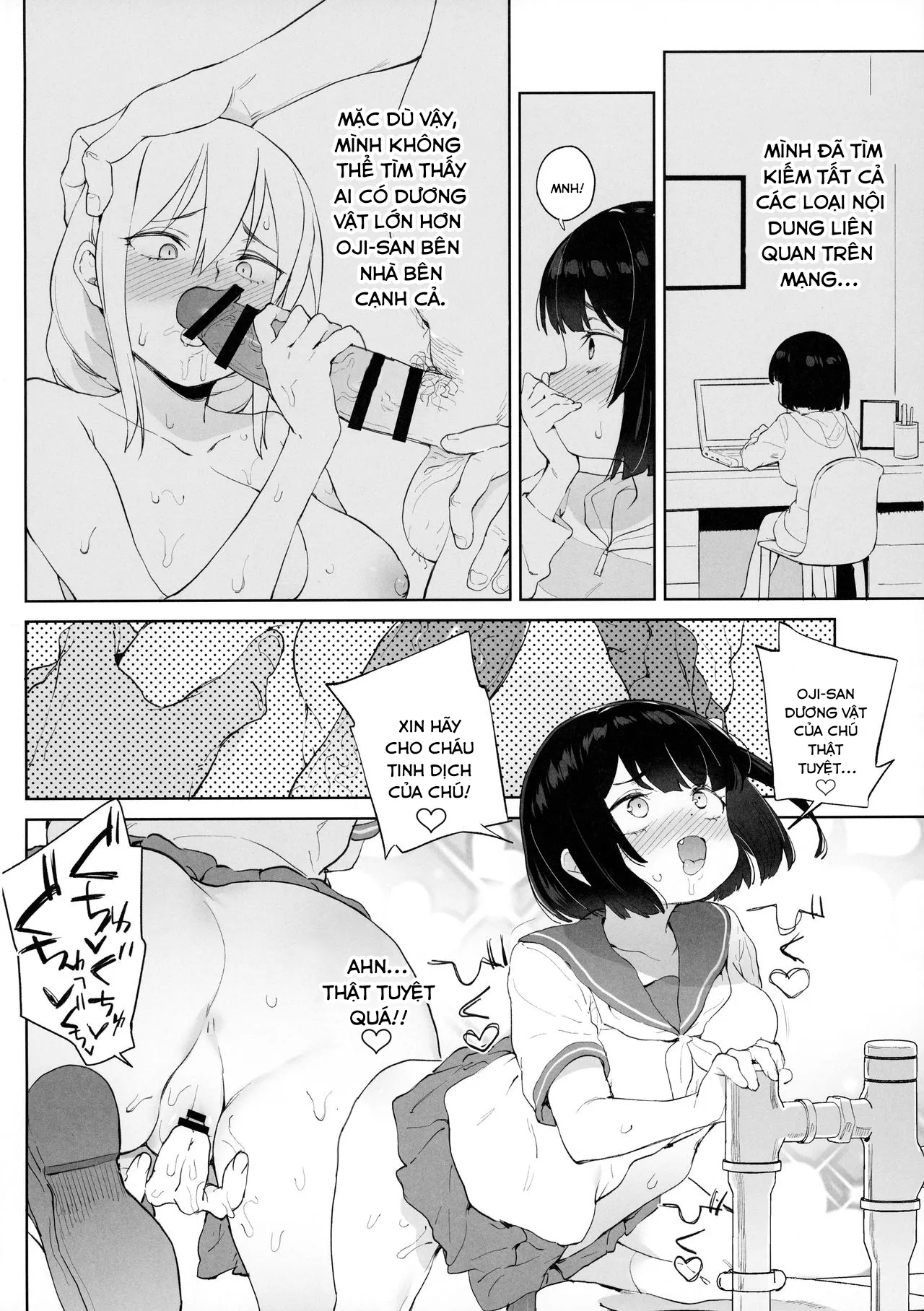 HentaiVN.net - Ảnh 18 - Chinpo no Dekasa de shika Otoko no Kachi ga Wakaranaku Natta [A ...Girl... Who Determines The Value of Men Based On The Size Of Their Dicks] - Oneshot