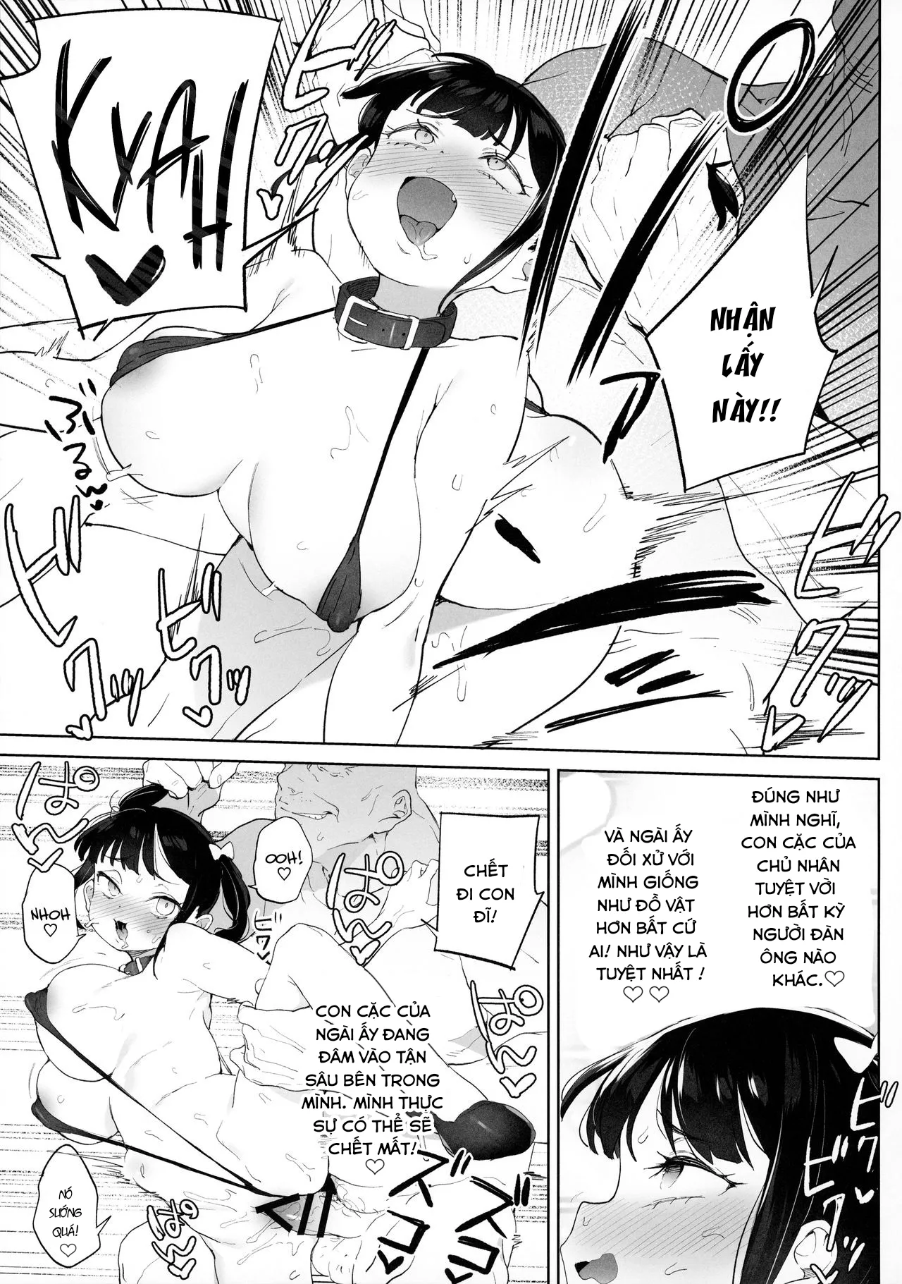 HentaiVN.net - Ảnh 35 - Chinpo no Dekasa de shika Otoko no Kachi ga Wakaranaku Natta [A ...Girl... Who Determines The Value of Men Based On The Size Of Their Dicks] - Oneshot