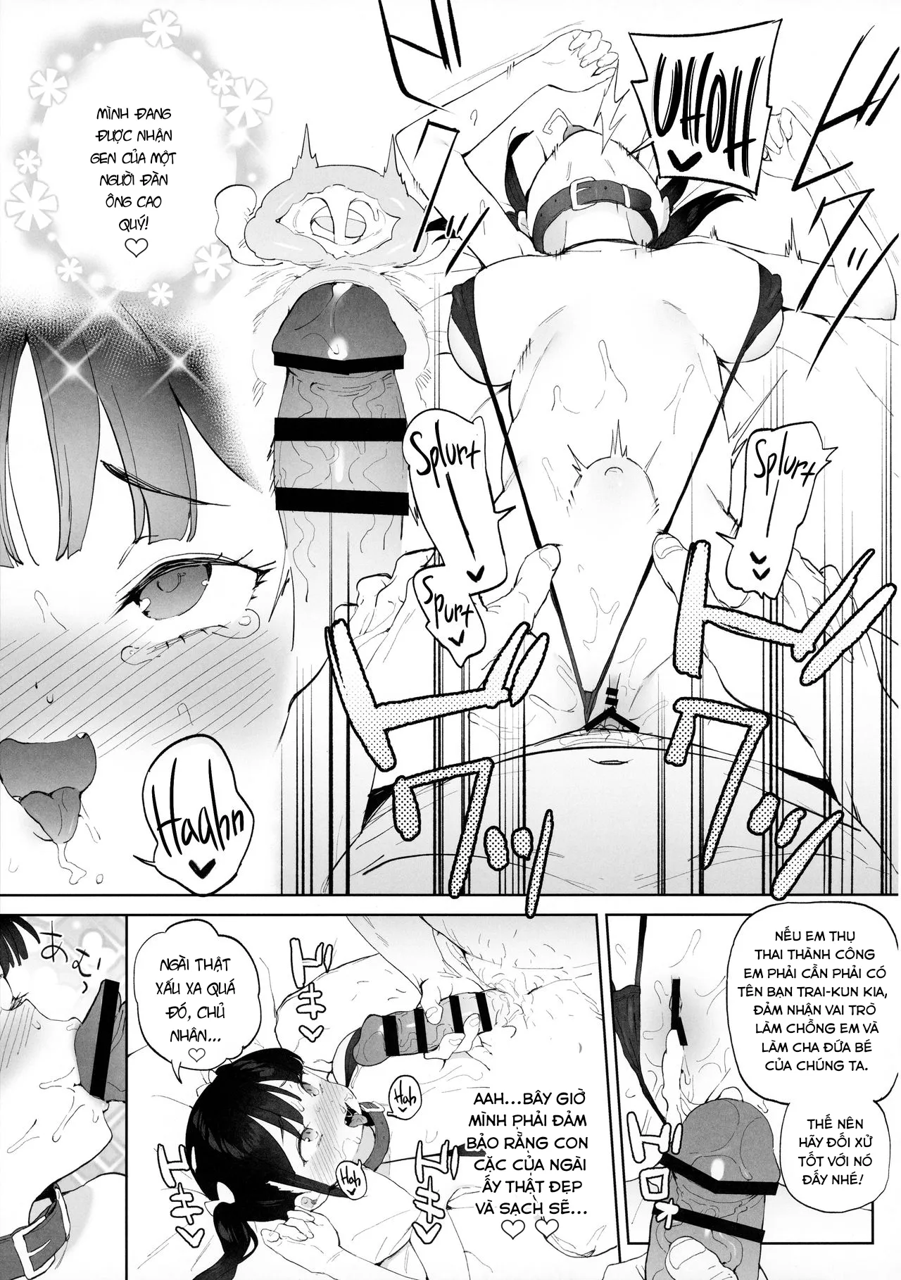 HentaiVN.net - Ảnh 39 - Chinpo no Dekasa de shika Otoko no Kachi ga Wakaranaku Natta [A ...Girl... Who Determines The Value of Men Based On The Size Of Their Dicks] - Oneshot