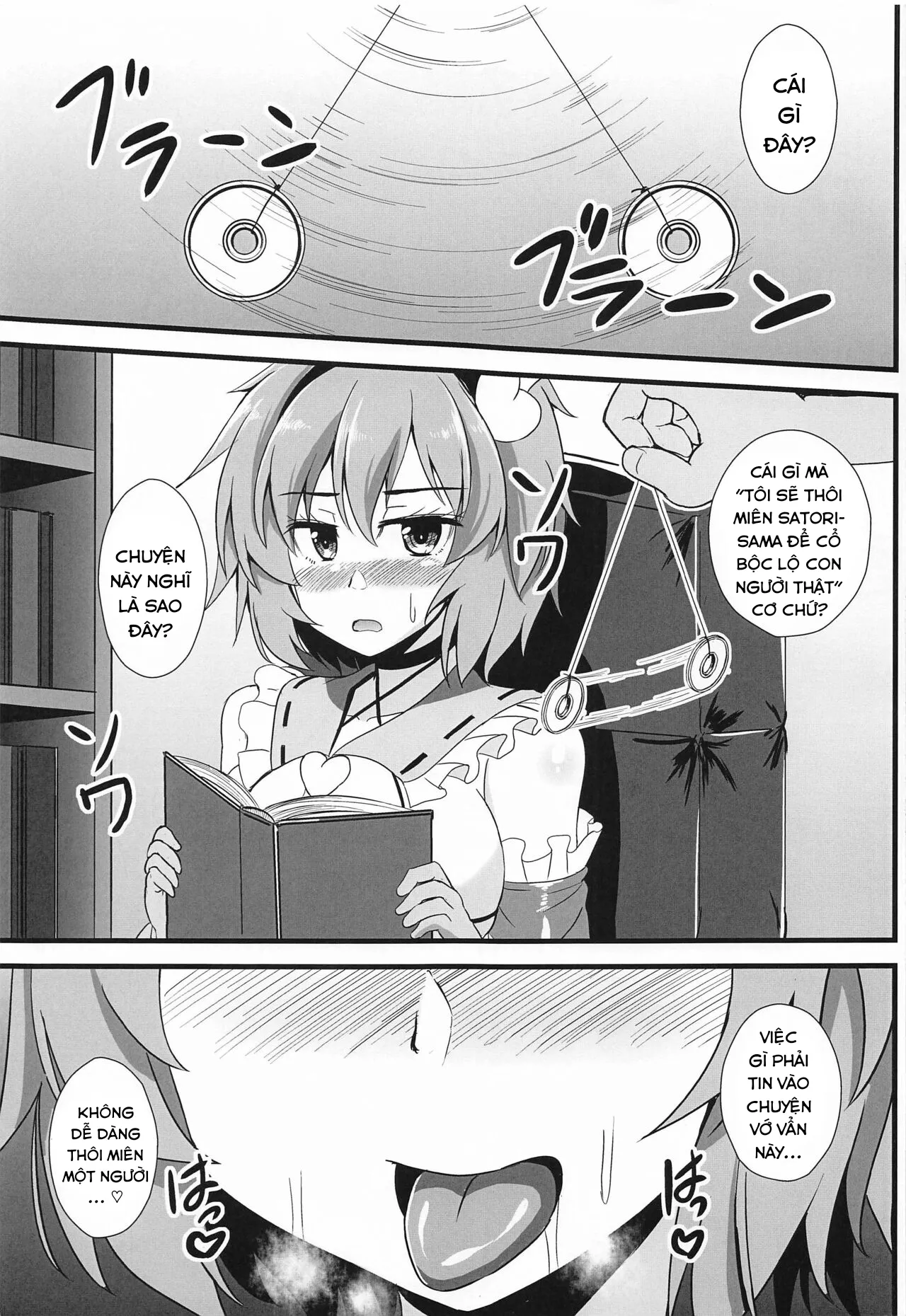 HentaiVN.net - Ảnh 13 - Satori-sama rất muốn bị hiếp. (Touhou Project) [Satori-sama wa Hontou wa Osowaretai; Satori-sama really wants to be dominated] - Oneshot