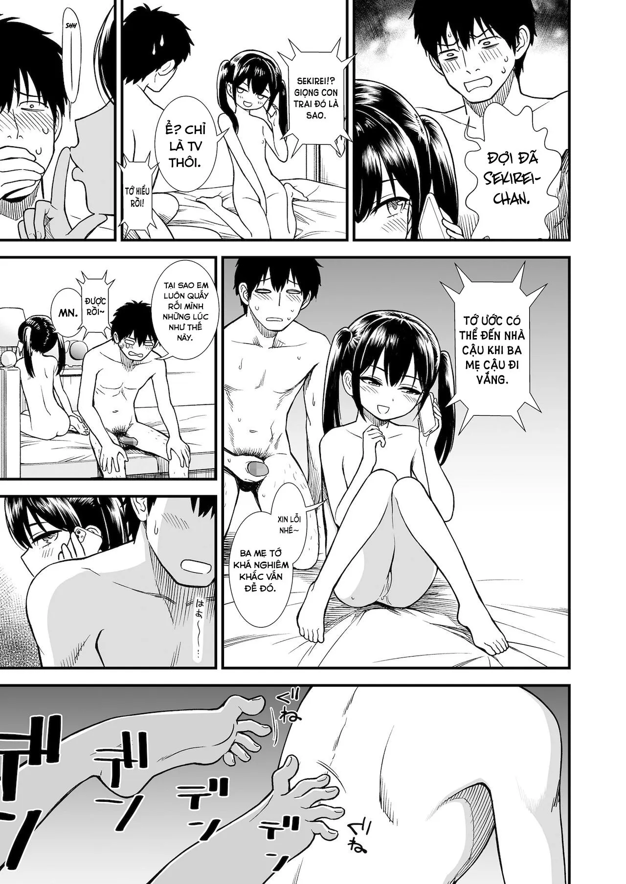 HentaiVN.net - Ảnh 13 - Tôi sẽ qua nhà bạn của cô em gái tôi. [Imouto no Tomodachi Homecoming ; My Little Sister's Friend Homecoming] - Oneshot
