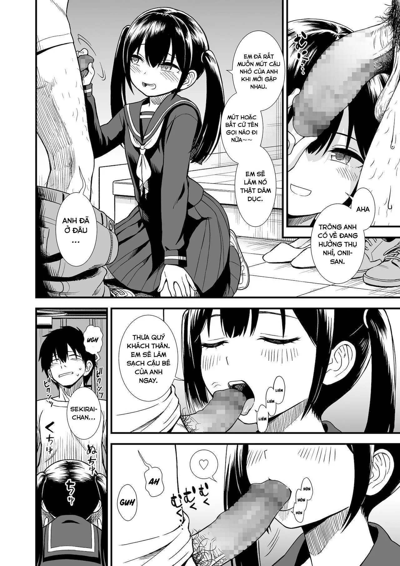 HentaiVN.net - Ảnh 4 - Tôi sẽ qua nhà bạn của cô em gái tôi. [Imouto no Tomodachi Homecoming ; My Little Sister's Friend Homecoming] - Oneshot