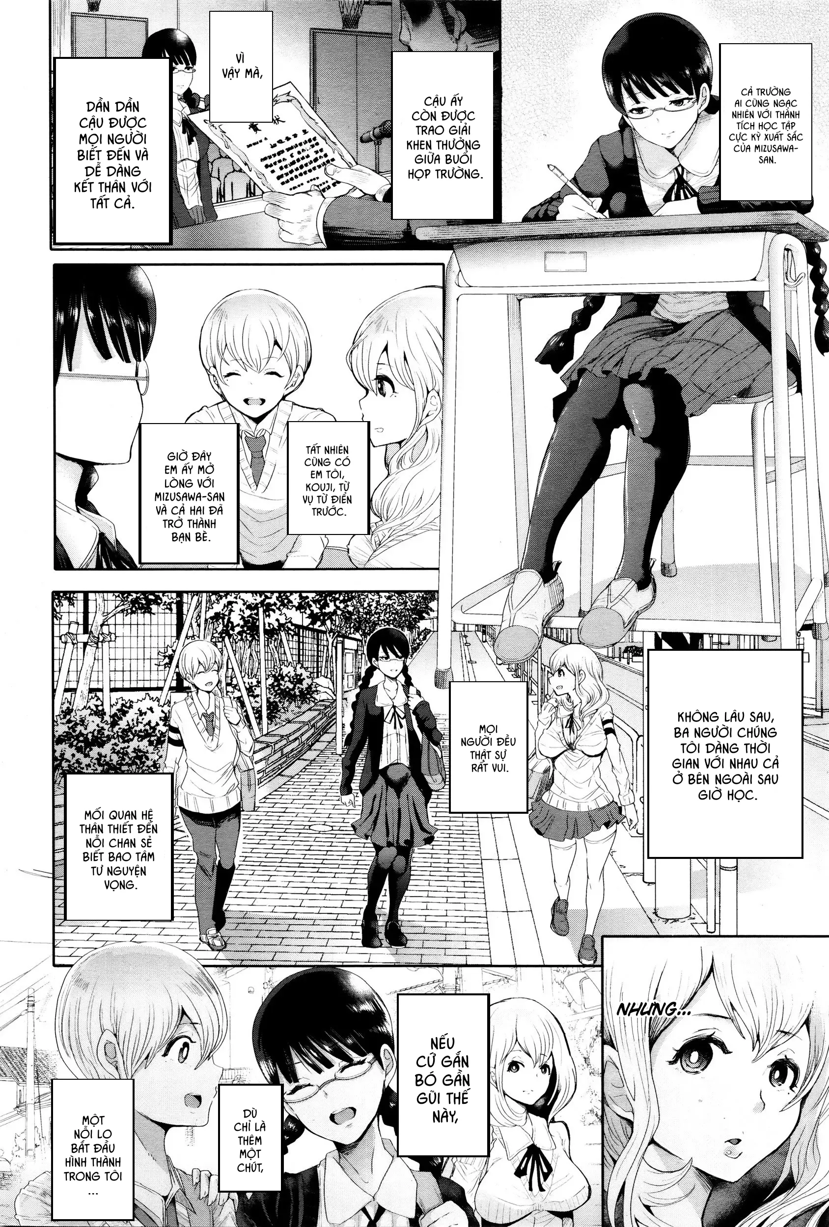 HentaiVN.net - Ảnh 4 - Thí nghiệm song sinh [Futago Ni Shihai O ; Dominate Twins] - Oneshot