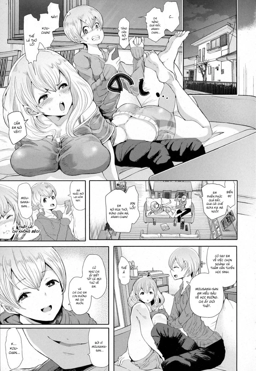 HentaiVN.net - Ảnh 5 - Thí nghiệm song sinh [Futago Ni Shihai O ; Dominate Twins] - Oneshot