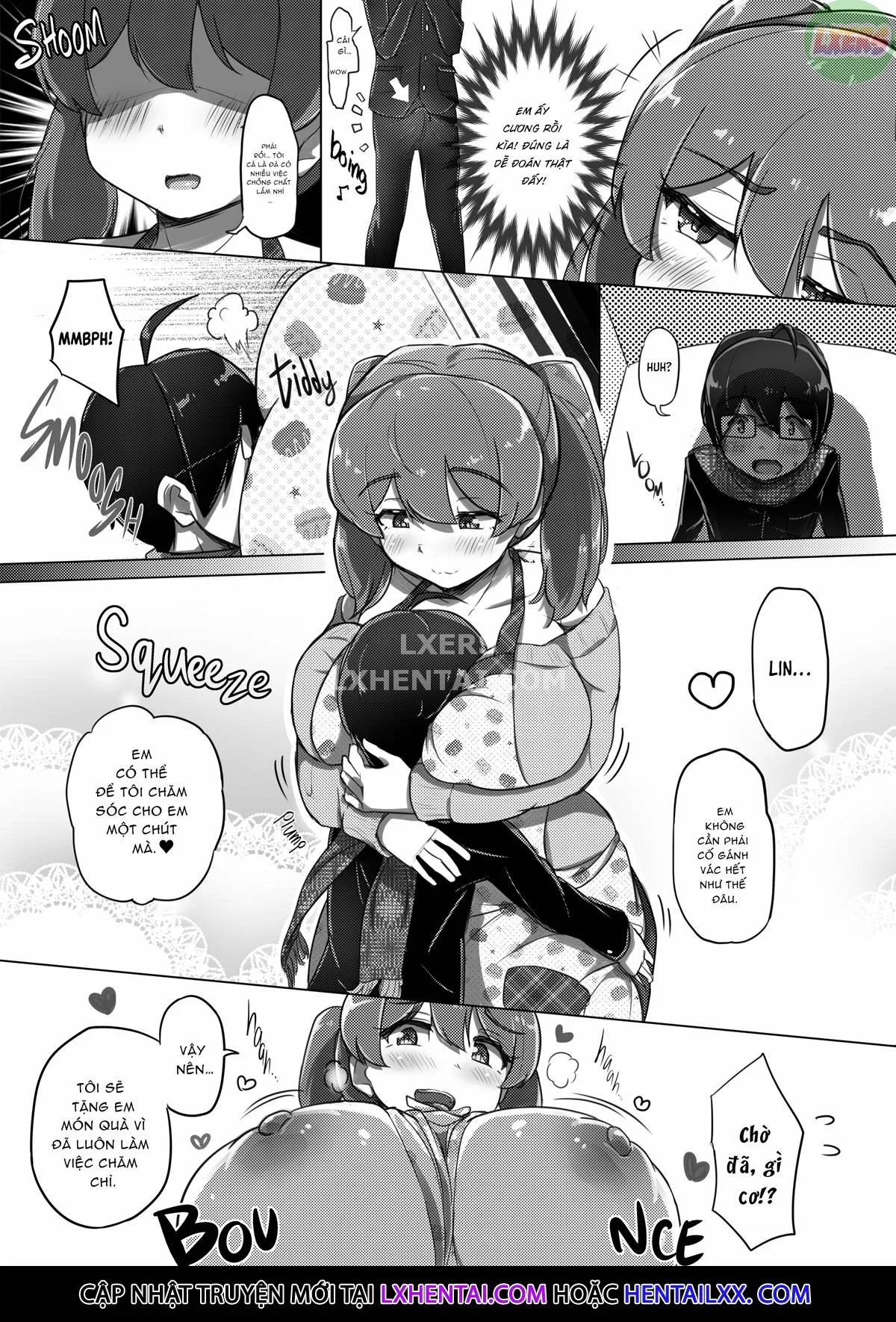 HentaiVN.net - Ảnh 11 - Sexy Spoiling! [Ama Ecchi!] - Oneshot