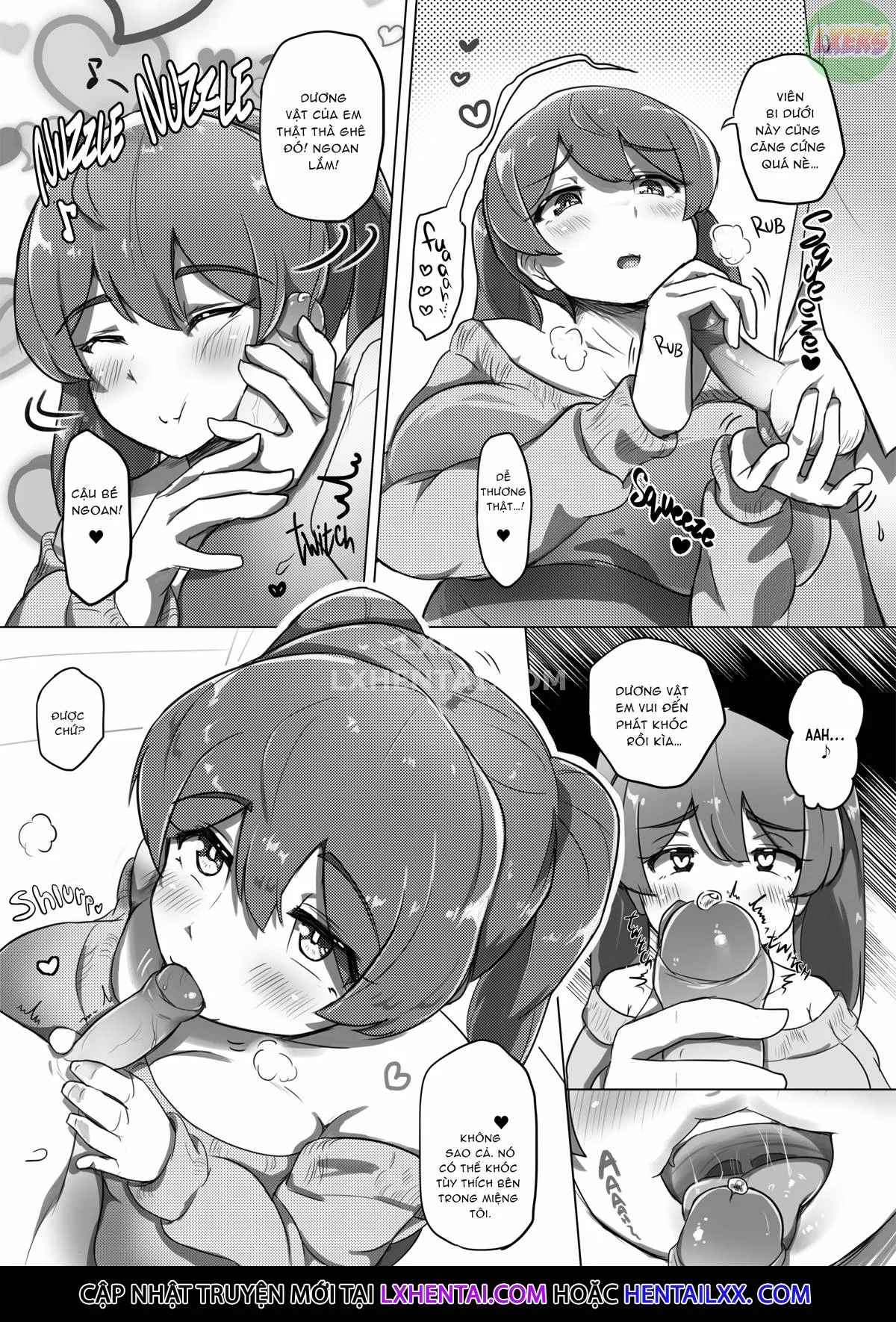 HentaiVN.net - Ảnh 14 - Sexy Spoiling! [Ama Ecchi!] - Oneshot