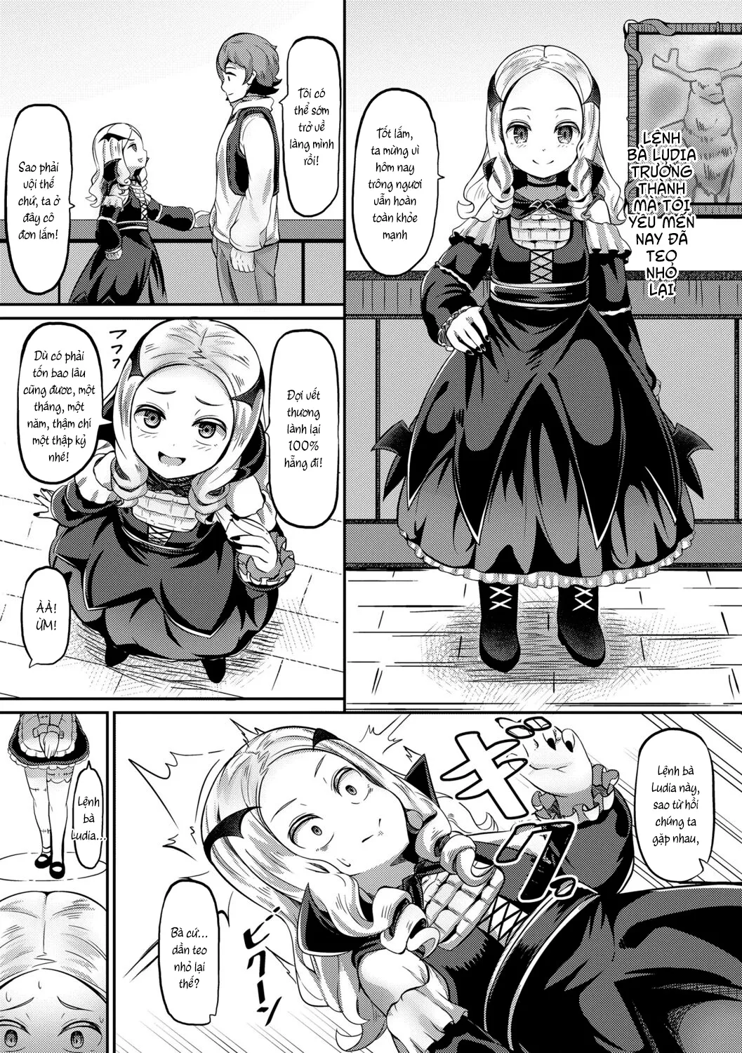 HentaiVN.net - Ảnh 13 - Tiểu quỉ háu ăn [Kashi Oni Kochira, Joushu no Nasugamama, At the Mercy of the Lord of the Castle] - Rơi vào tay [tiểu [ ma cà rồng - 1