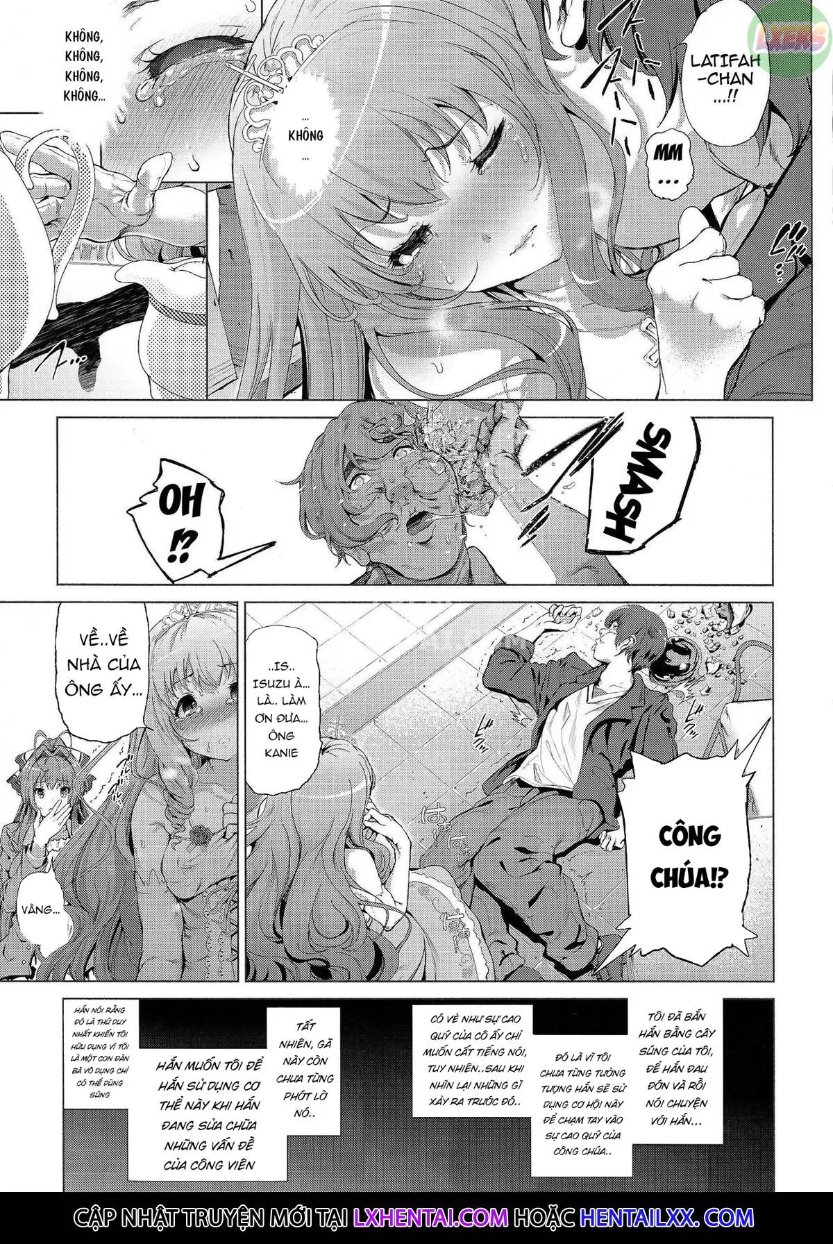 HentaiVN.net - Ảnh 11 - Sento Isuzu No Junan -Kanie Seiya Ga Dosukebe Kimomen Datta Sekai- [The Suffering Of Sento Isuzu -The Universe Where Kanie Seiya Was A Repulsive Lecher-] - Oneshot