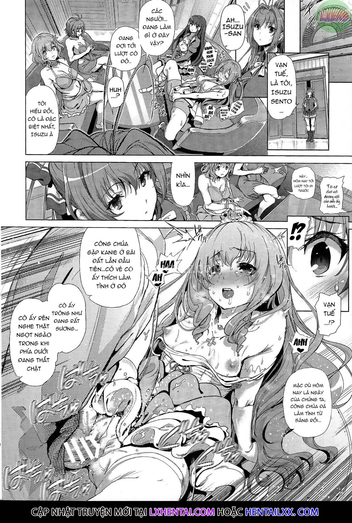 HentaiVN.net - Ảnh 24 - Sento Isuzu No Junan -Kanie Seiya Ga Dosukebe Kimomen Datta Sekai- [The Suffering Of Sento Isuzu -The Universe Where Kanie Seiya Was A Repulsive Lecher-] - Oneshot