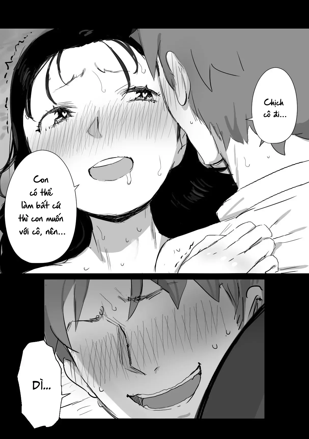 HentaiVN.net - Ảnh 22 - Kỉ niệm mùa hè cùng người dì lớn tuổi [Natsu To Oba-San ; Summer With An Older Woman] - Chap 1