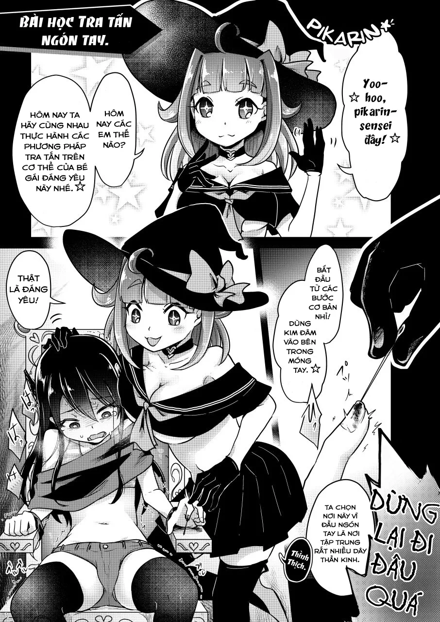 HentaiVN.net - Ảnh 4 - Ryona zukan [chặt ngón tay, đấm loli] - Oneshot