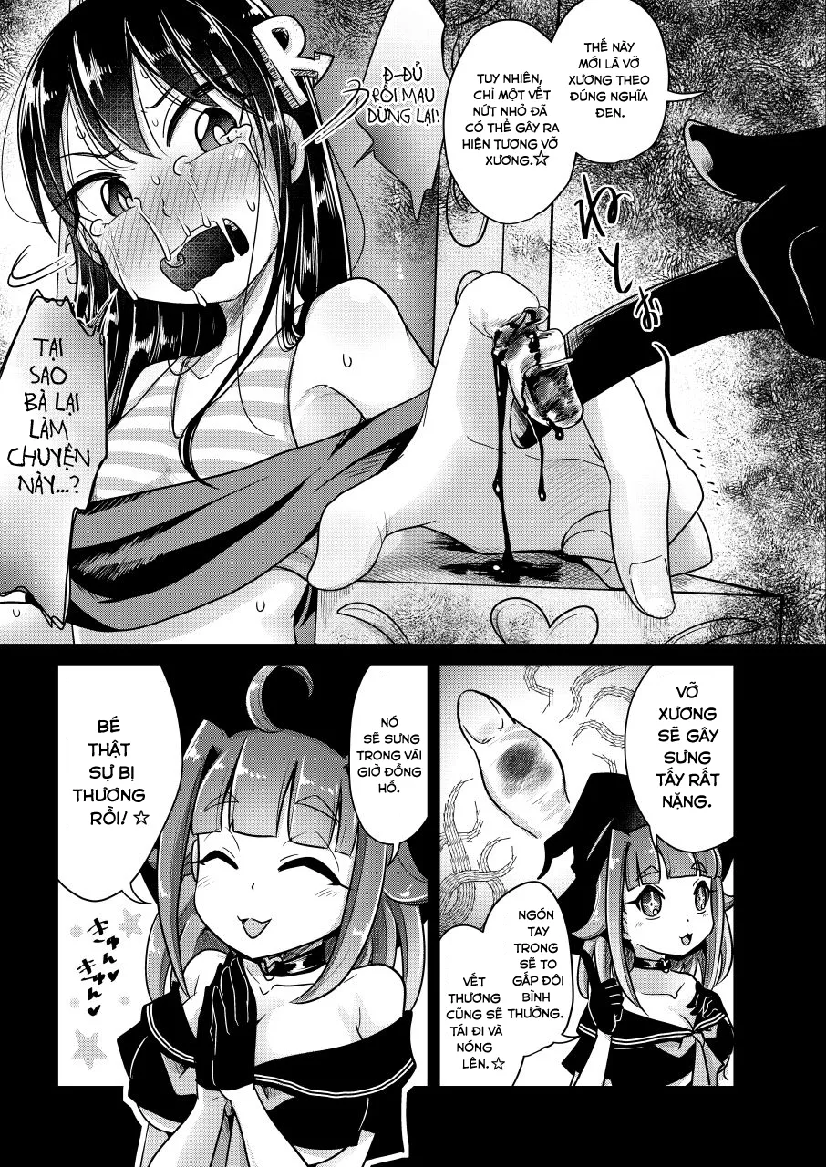 HentaiVN.net - Ảnh 8 - Ryona zukan [chặt ngón tay, đấm loli] - Oneshot