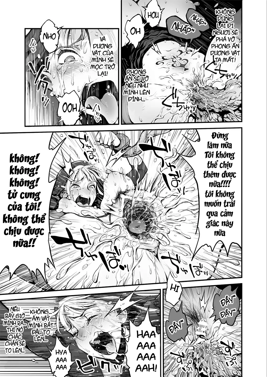 HentaiVN.net - Ảnh 10 - Futanari Sister, Manamusume o Rape Su!f - Oneshot