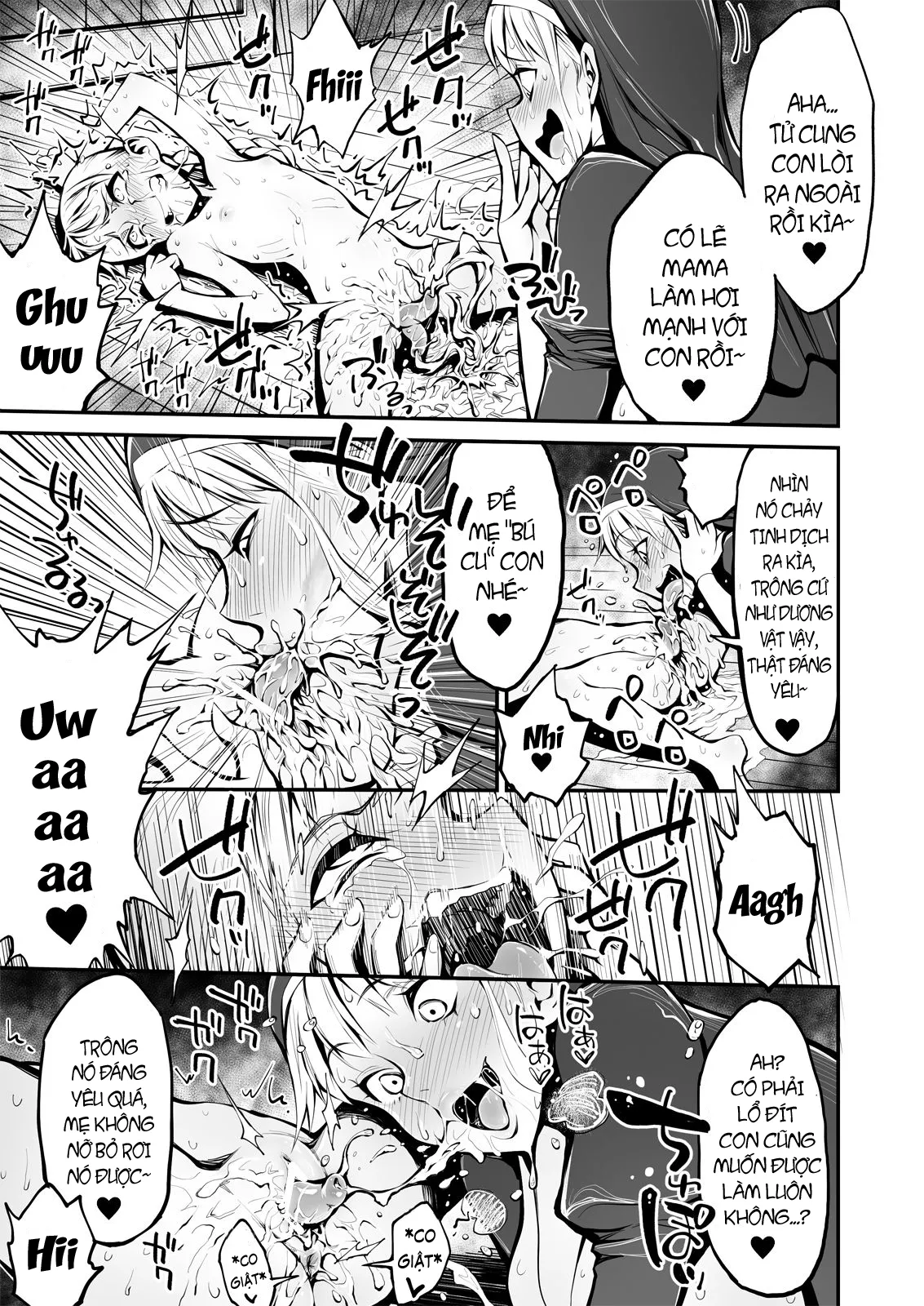 HentaiVN.net - Ảnh 26 - Futanari Sister, Manamusume o Rape Su!f - Oneshot